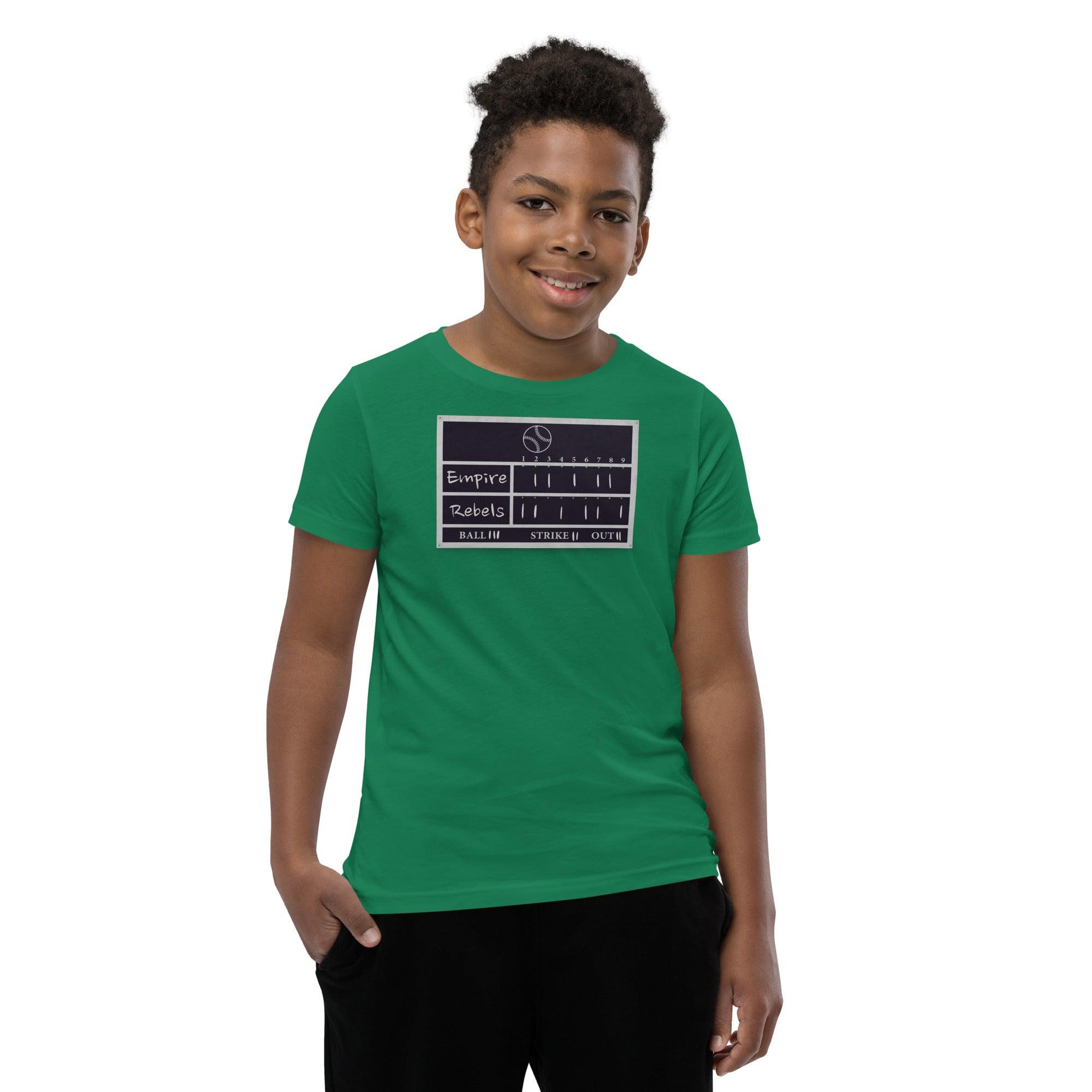 Empire vs Rebels Youth Short Sleeve T-Shirt VAWDesigns