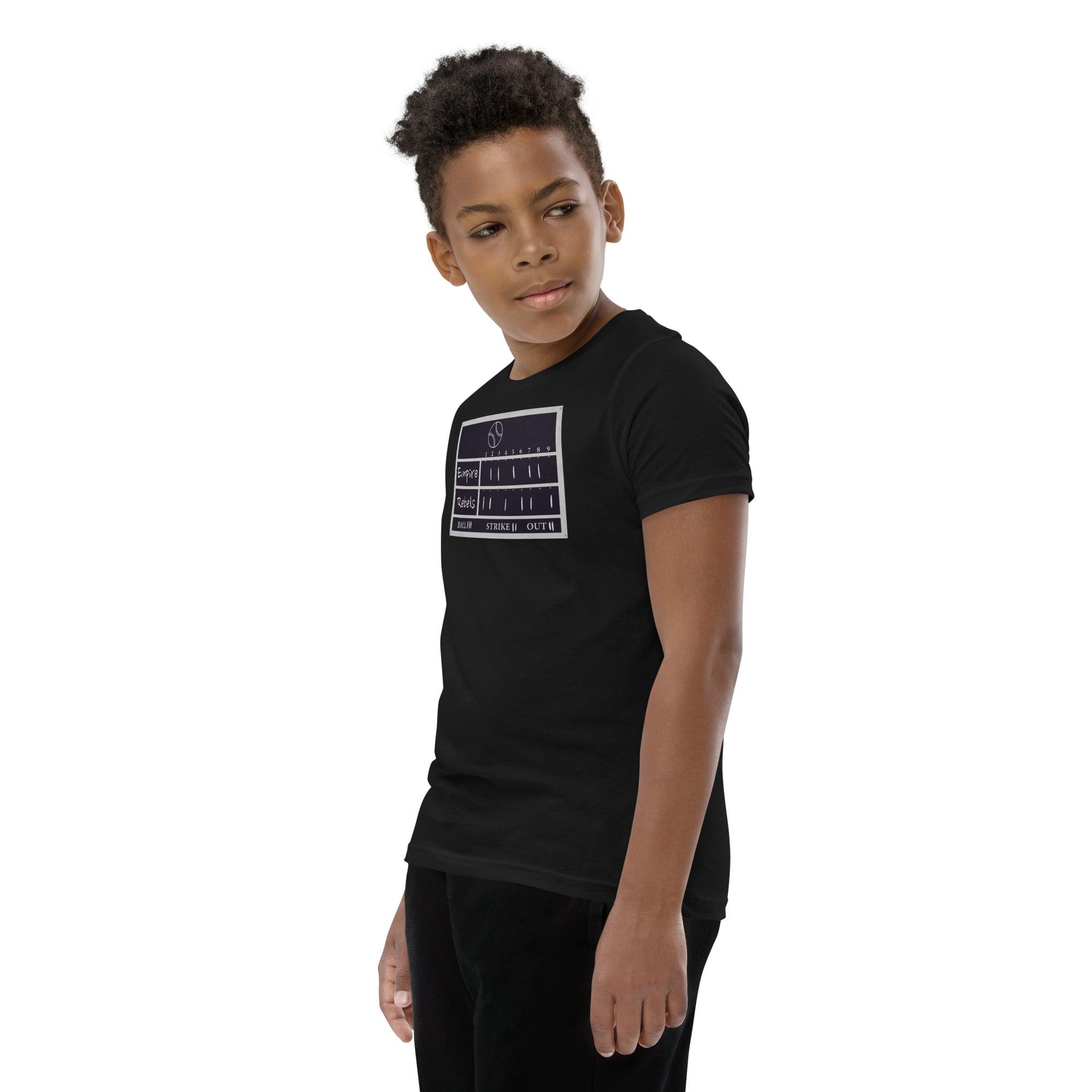 Empire vs Rebels Youth Short Sleeve T-Shirt VAWDesigns