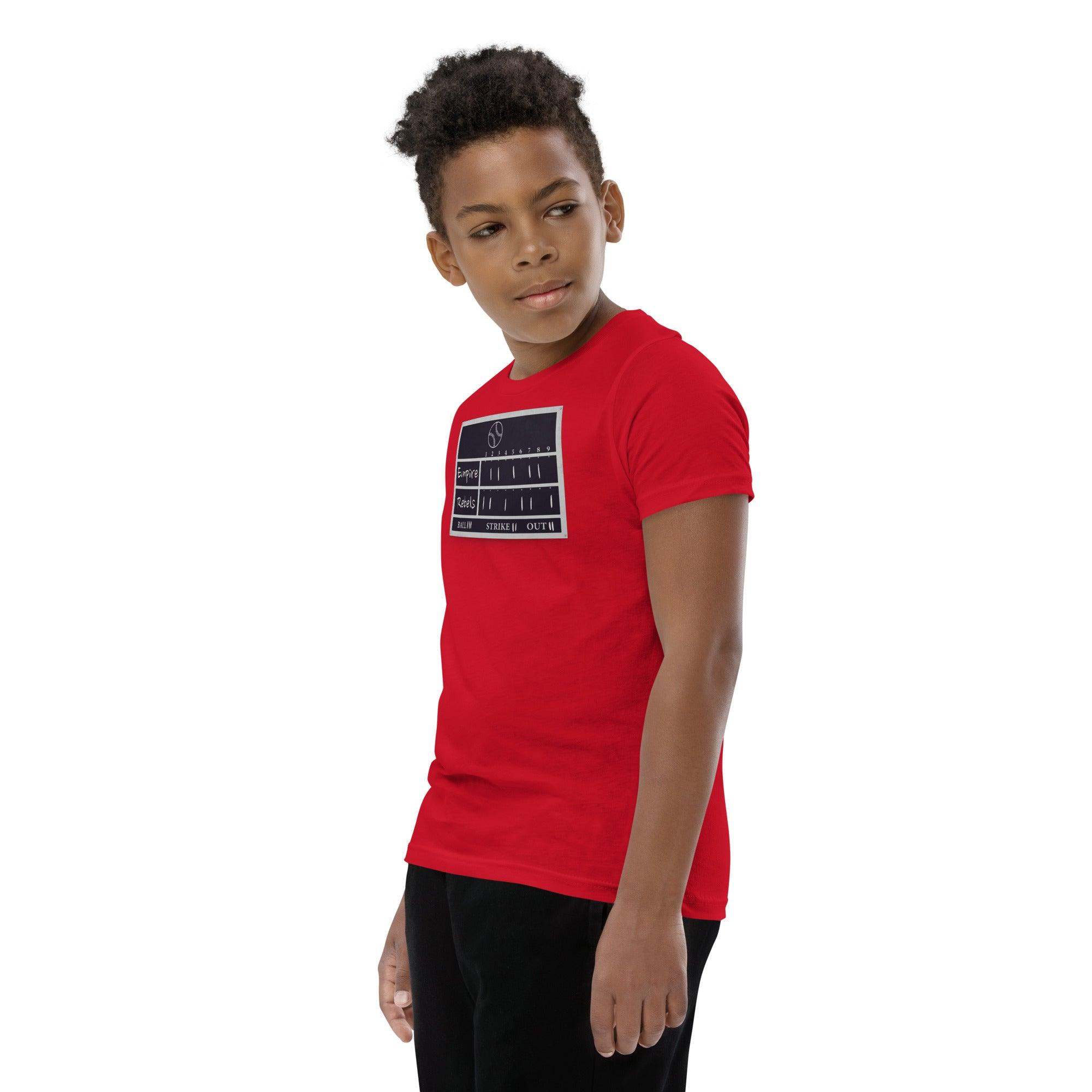 Empire vs Rebels Youth Short Sleeve T-Shirt VAWDesigns
