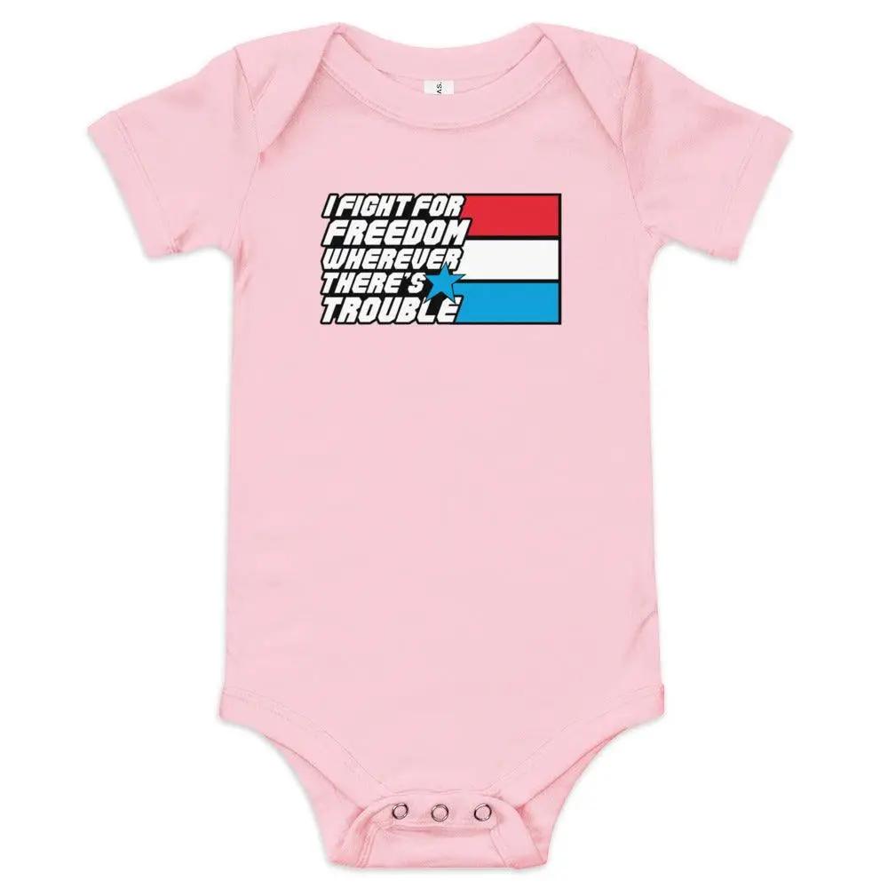 Fight For Freedom Baby Onesie VAWDesigns
