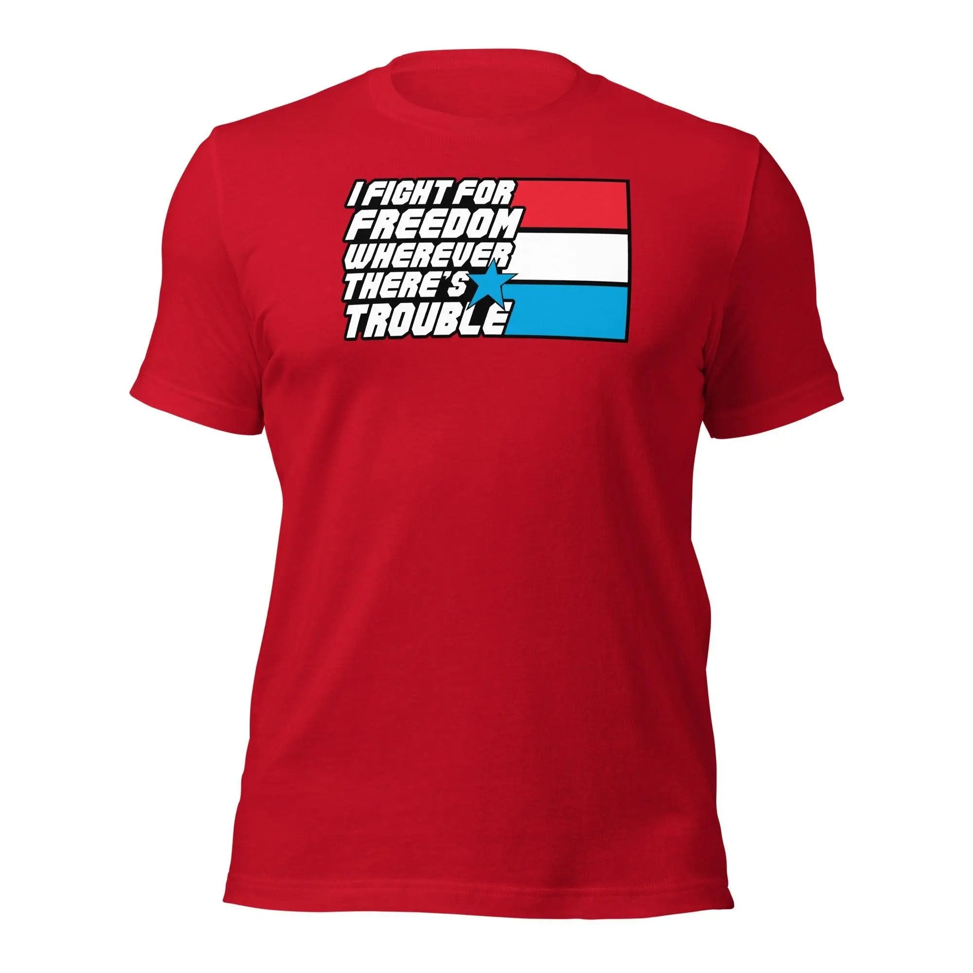 Fight For Freedom Unisex t-shirt VAWDesigns