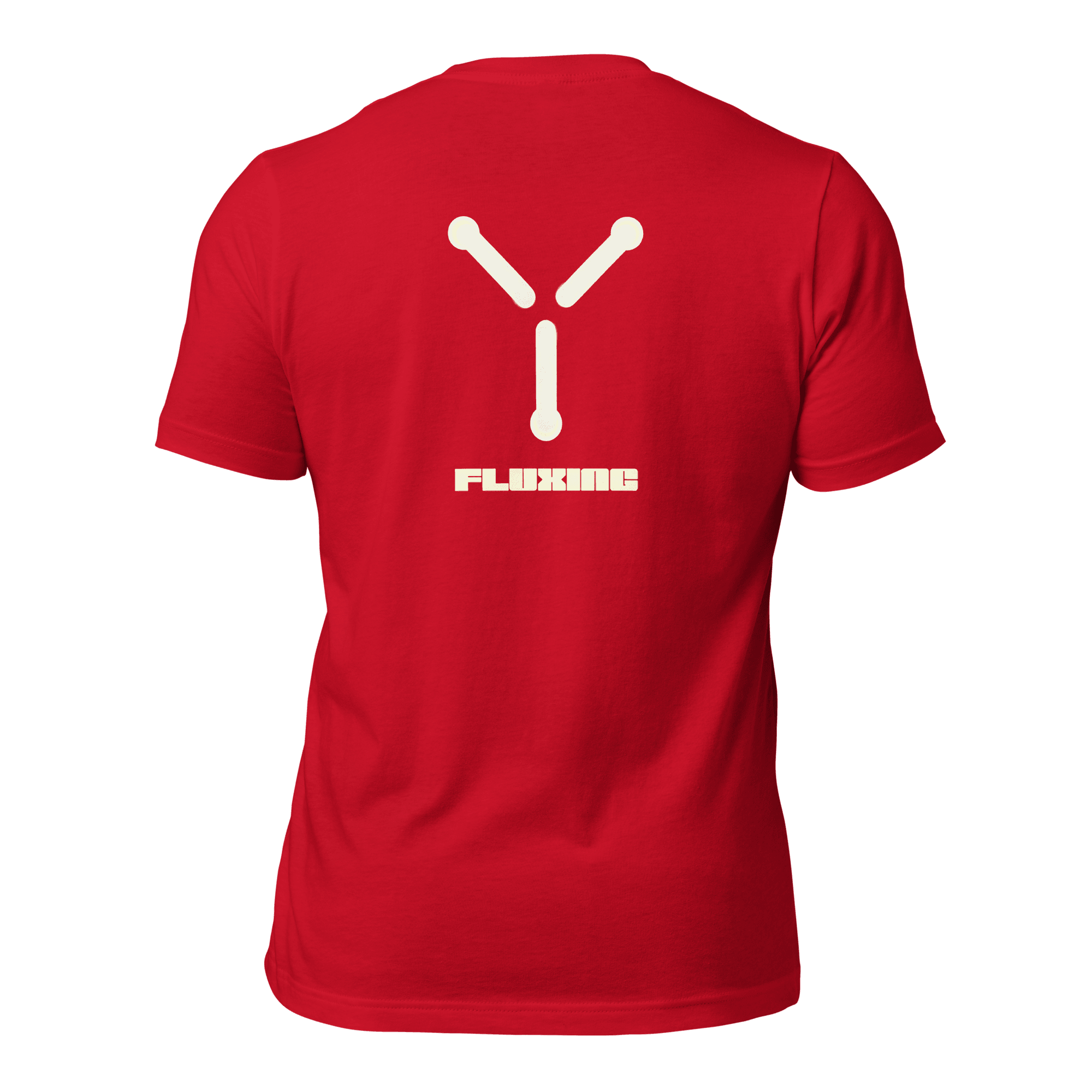 Fluxing Unisex t-shirt (BACK) VAWDesigns