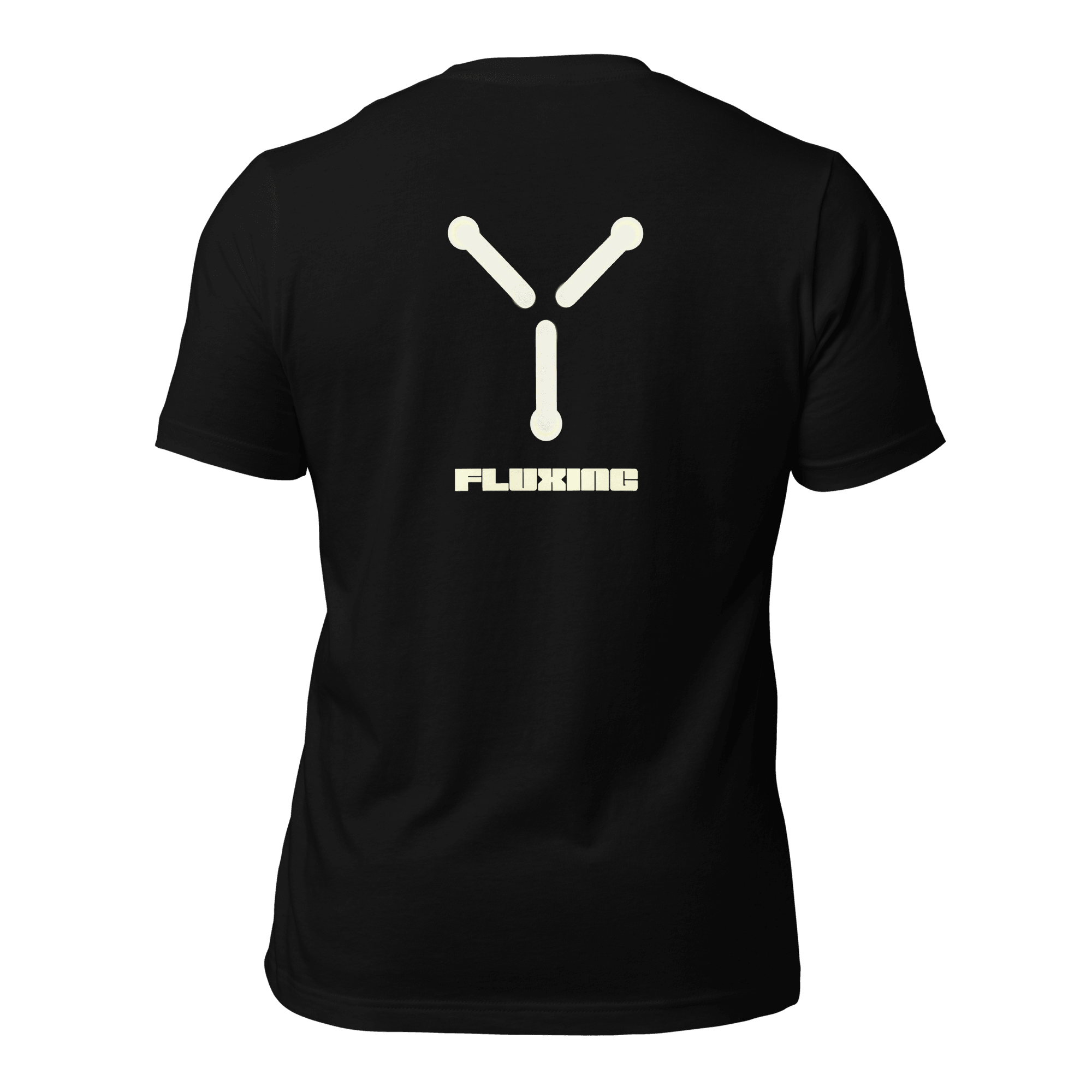 Fluxing Unisex t-shirt (BACK) VAWDesigns