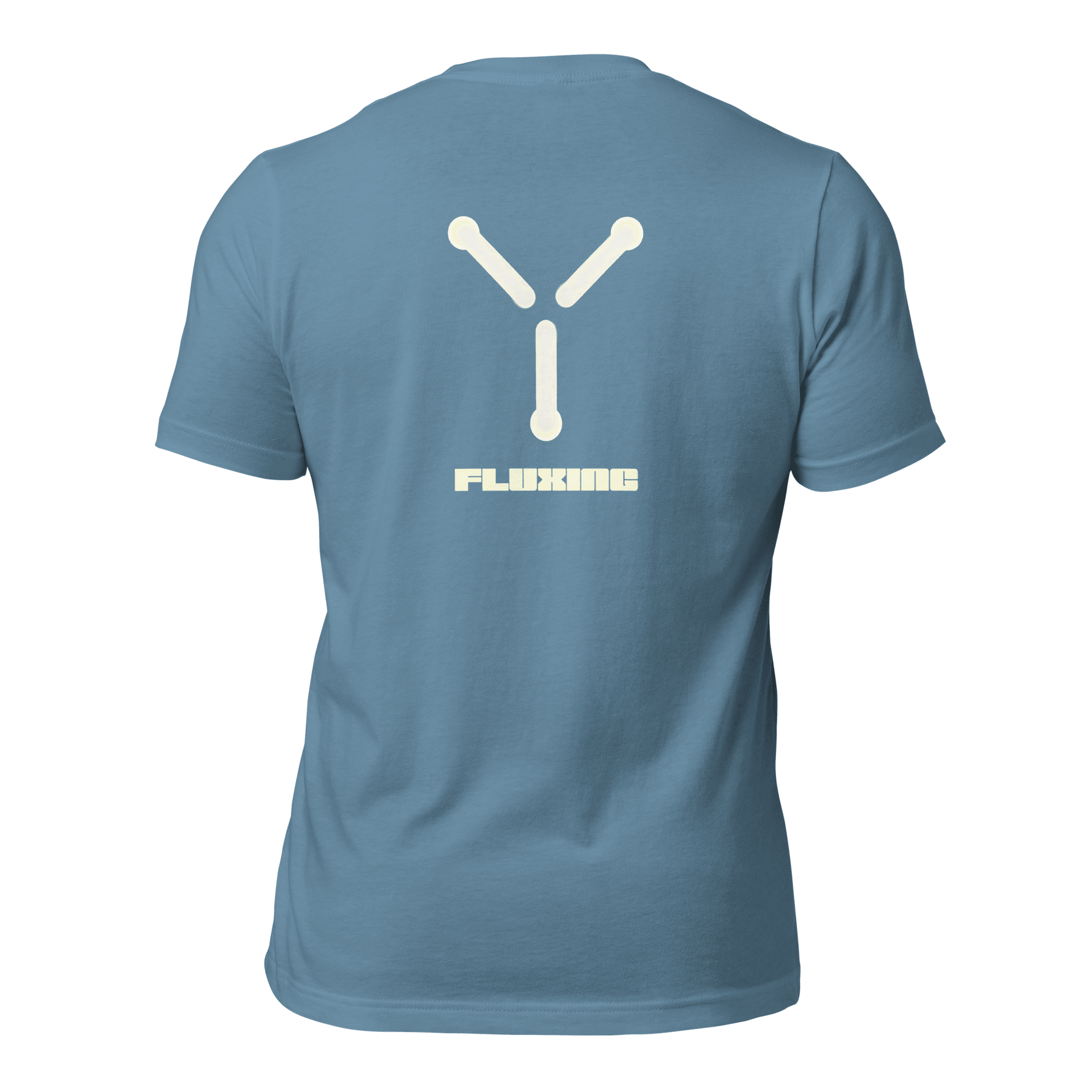 Fluxing Unisex t-shirt (BACK) VAWDesigns