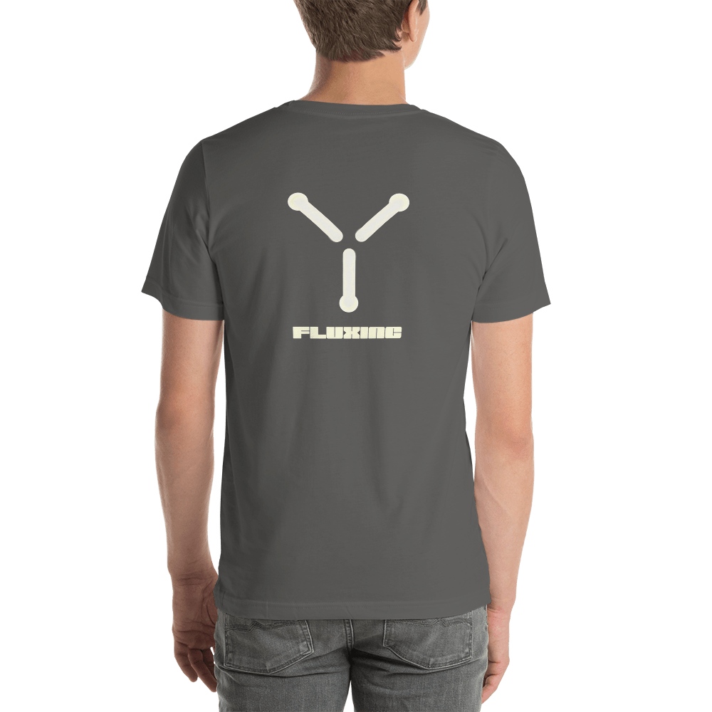 Fluxing Unisex t-shirt (BACK) VAWDesigns