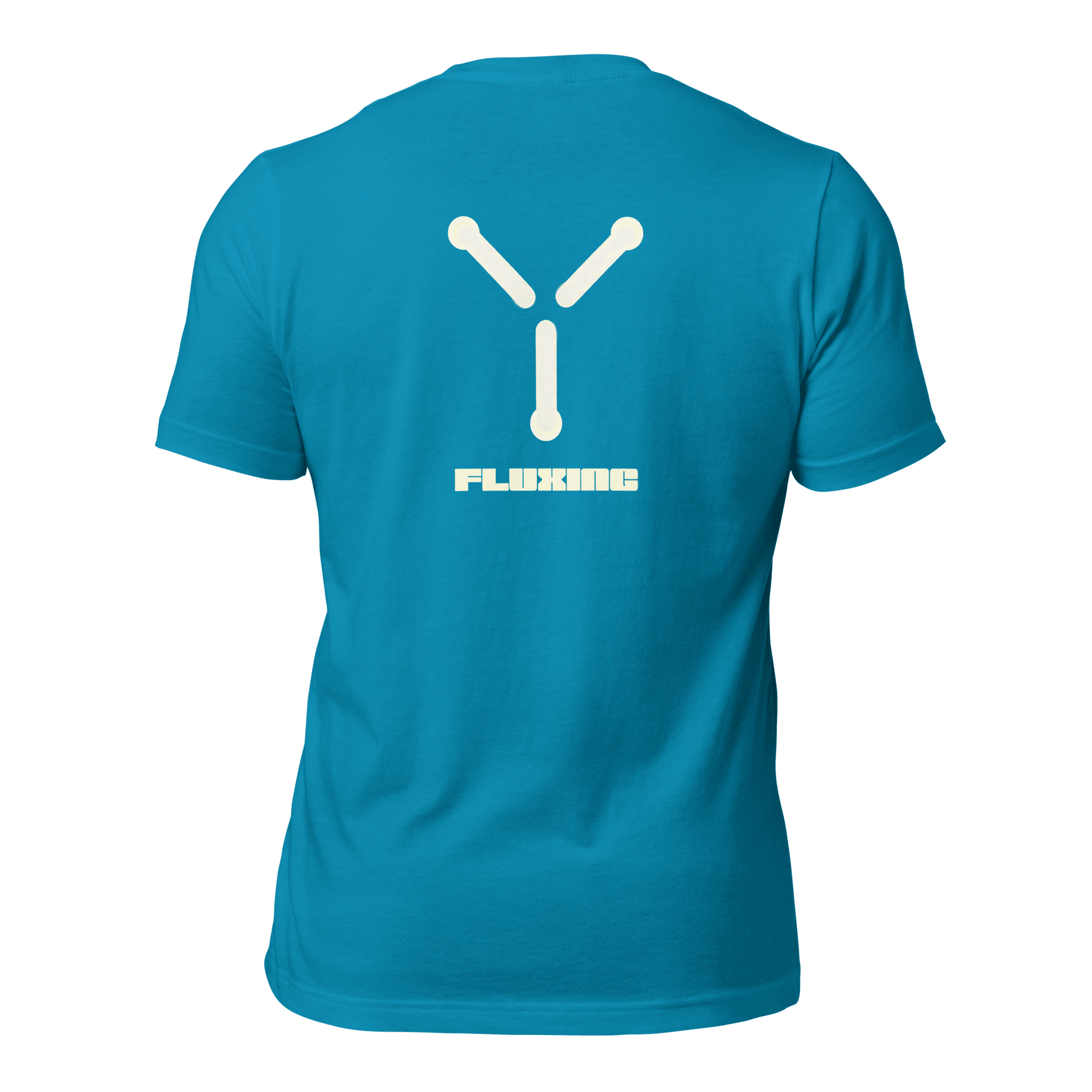Fluxing Unisex t-shirt (BACK) VAWDesigns