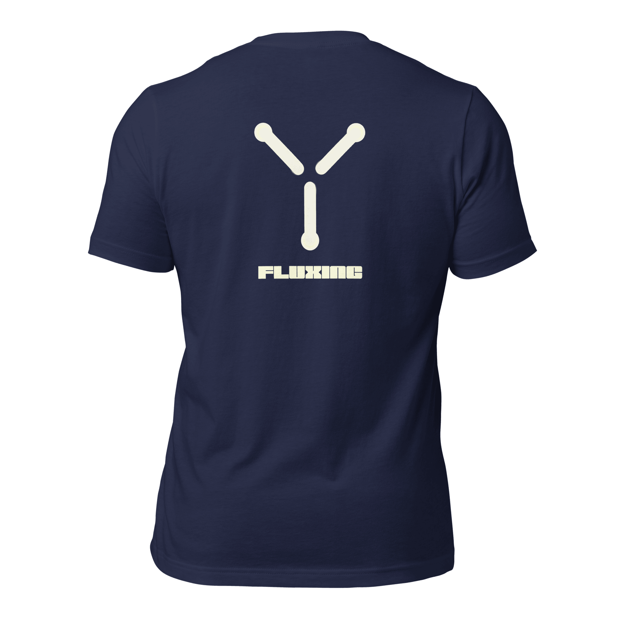 Fluxing Unisex t-shirt (BACK) VAWDesigns