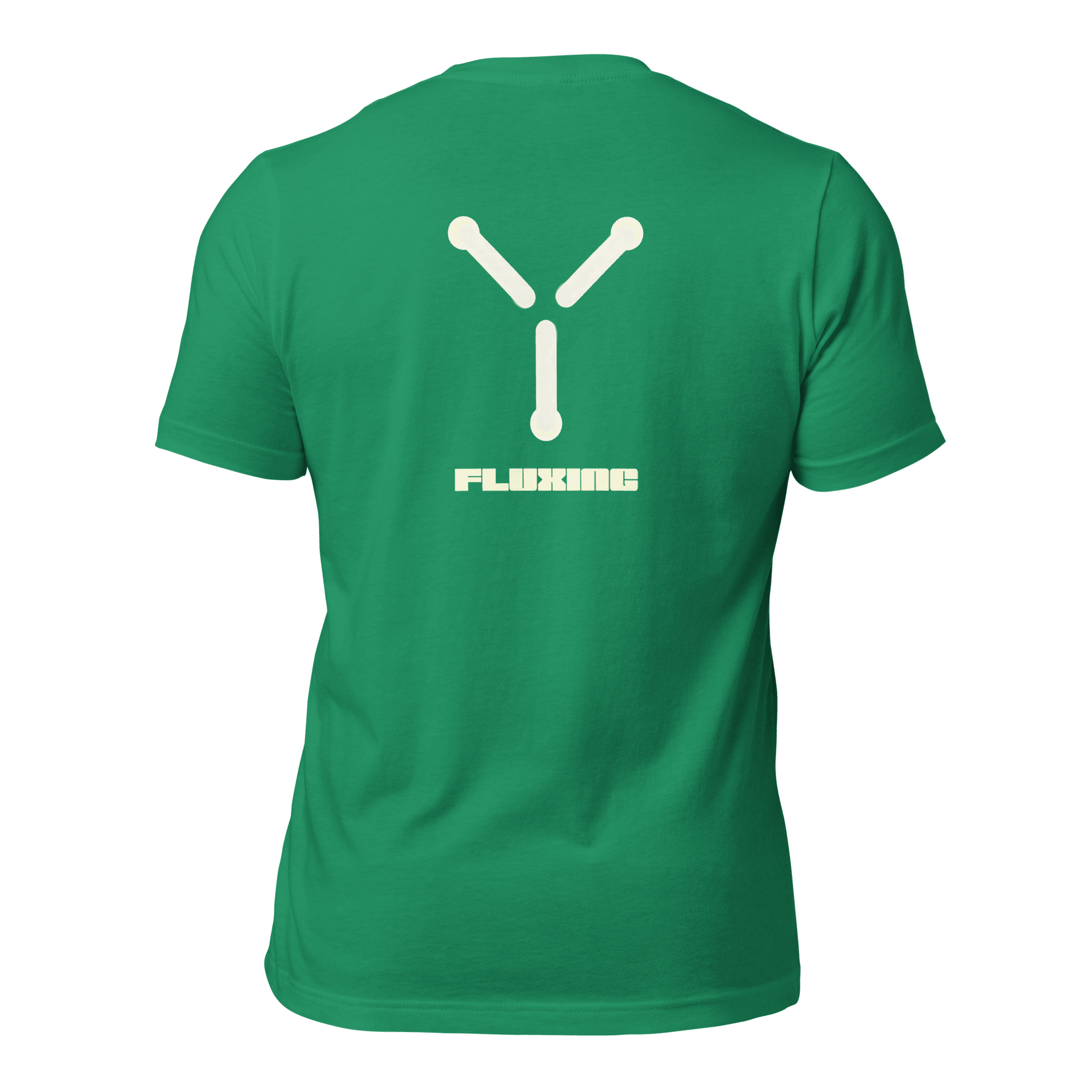 Fluxing Unisex t-shirt (BACK) VAWDesigns