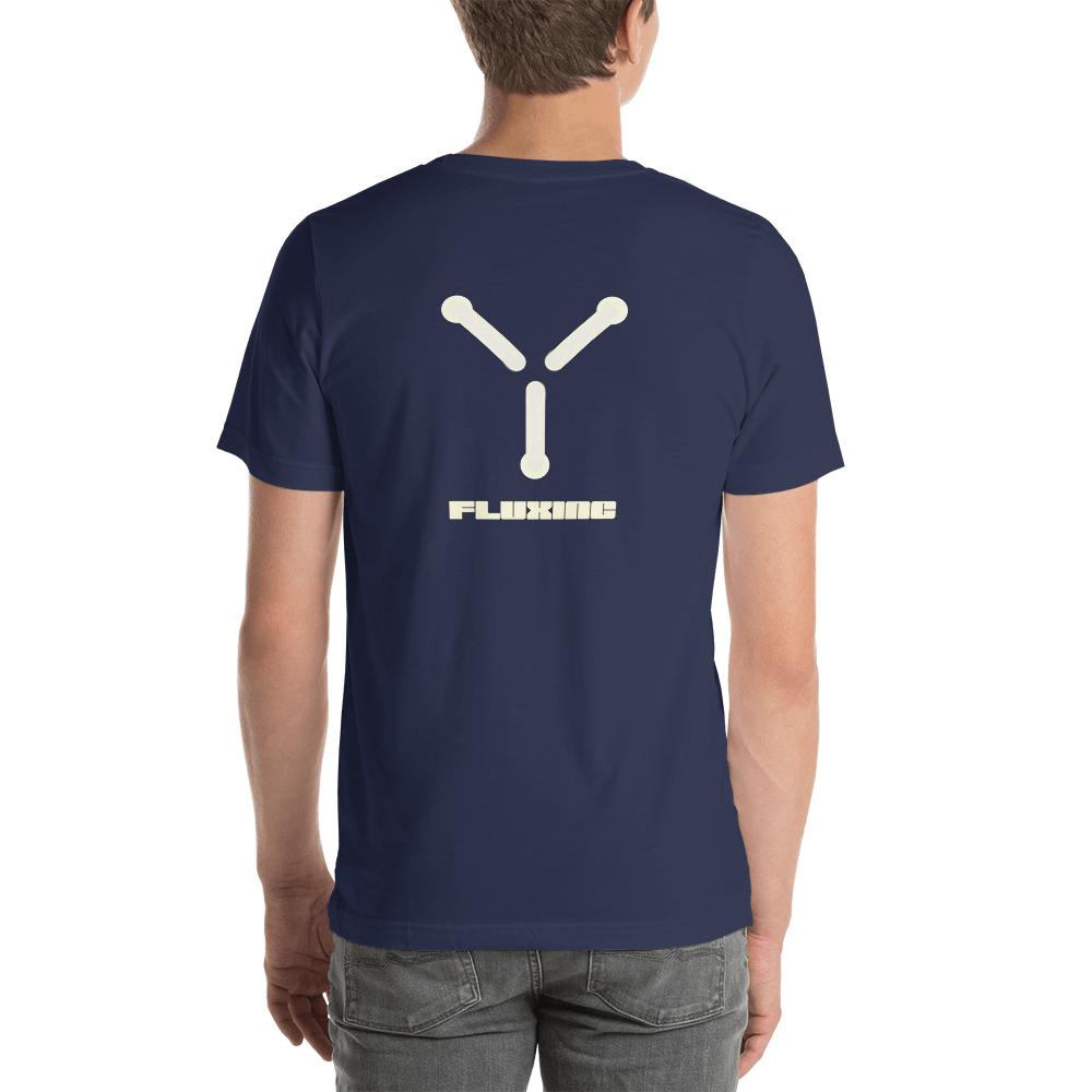 Fluxing Unisex t-shirt (BACK) VAWDesigns