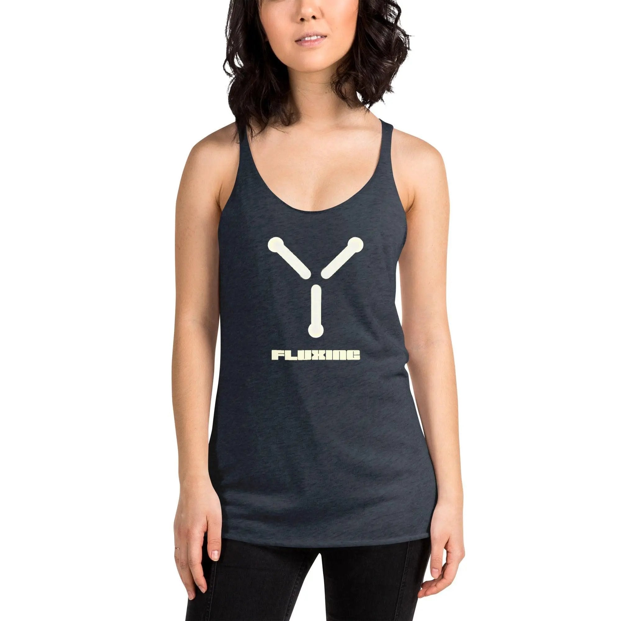 Fluxing Women's Racerback Tank VAWDesigns