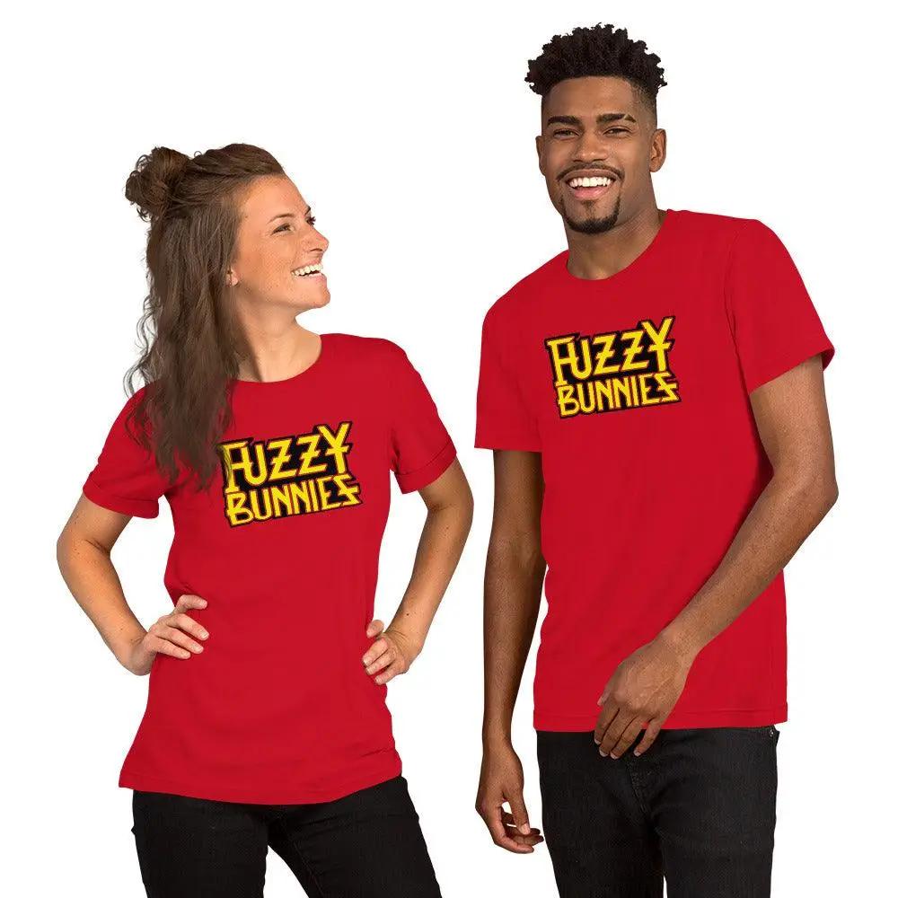 Fuzzy Bunnies Unisex t-shirt VAWDesigns
