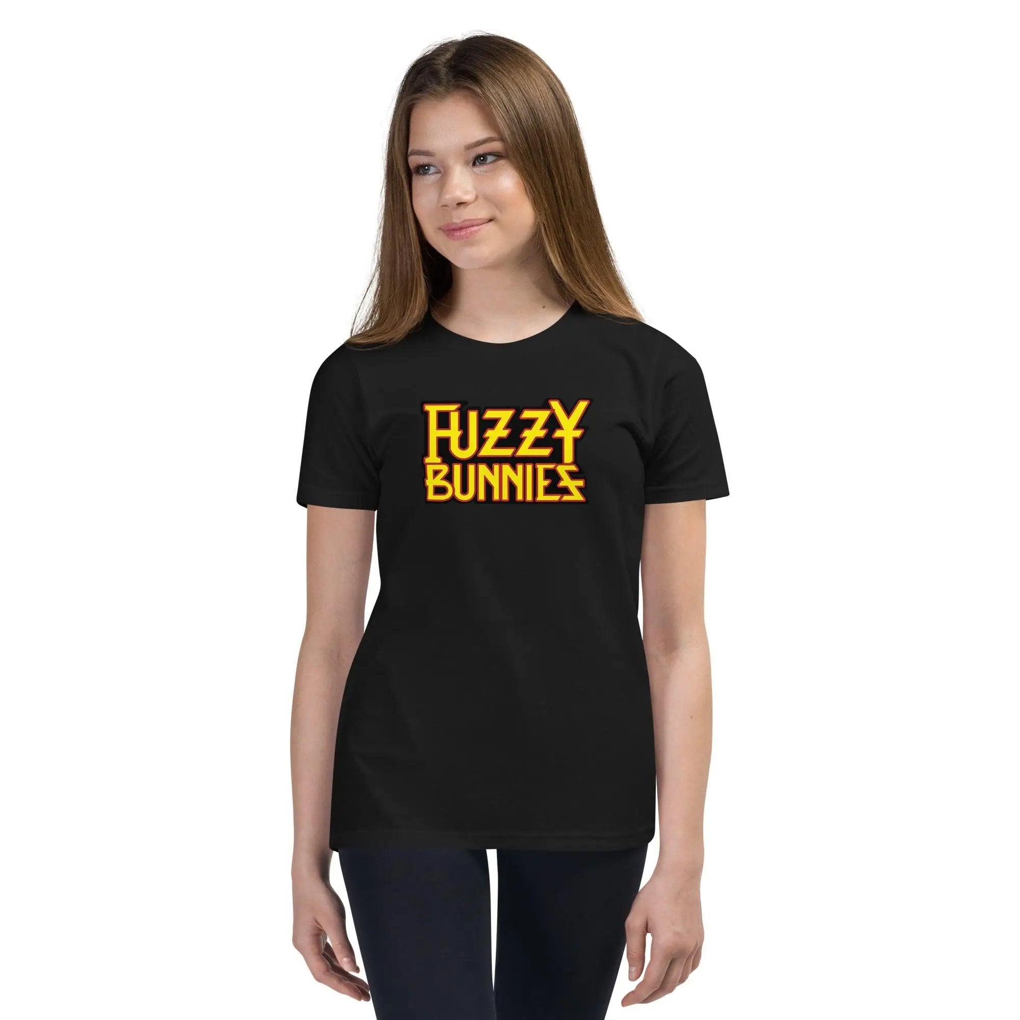 Fuzzy Bunnies Youth Short Sleeve T-Shirt VAWDesigns