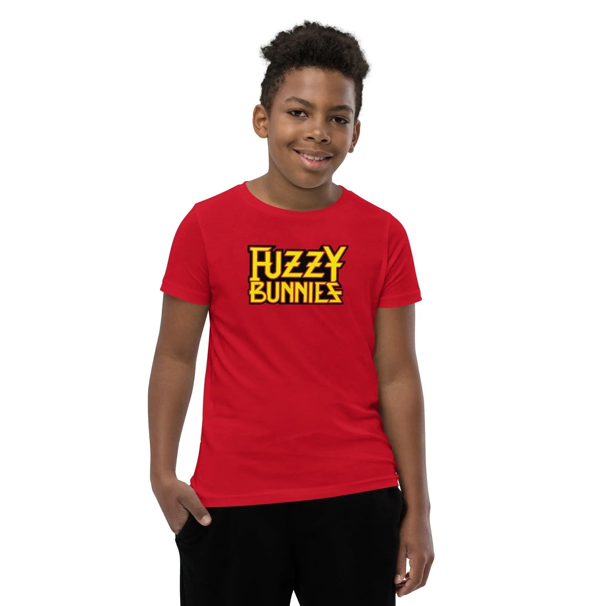 Fuzzy Bunnies Youth Short Sleeve T-Shirt VAWDesigns