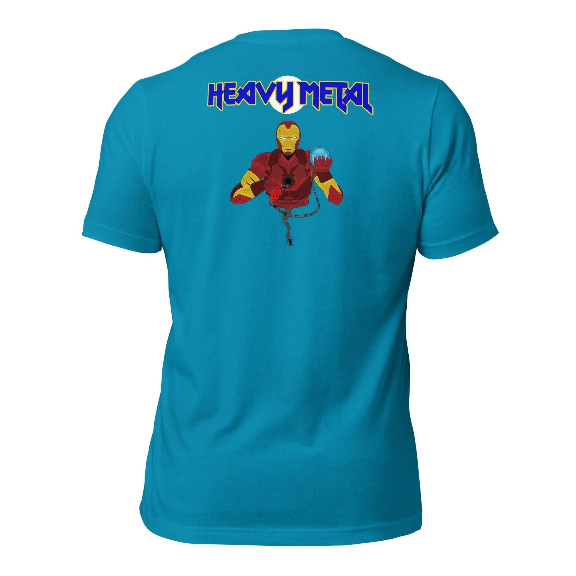 Heavy Metal Unisex t-shirt (BACK)