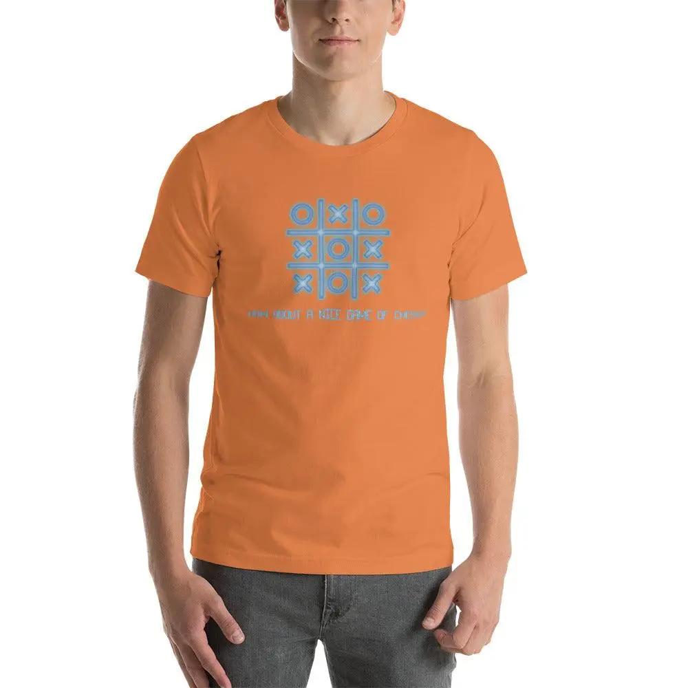 How About A Nice Game Of Chess Unisex t-shirt VAWDesigns