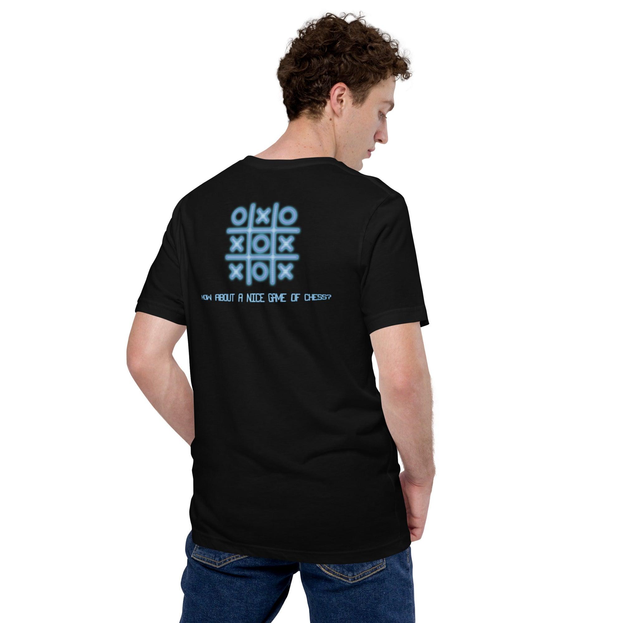 How About a Nice Game Of Chess? Unisex t-shirt (BACK) VAWDesigns