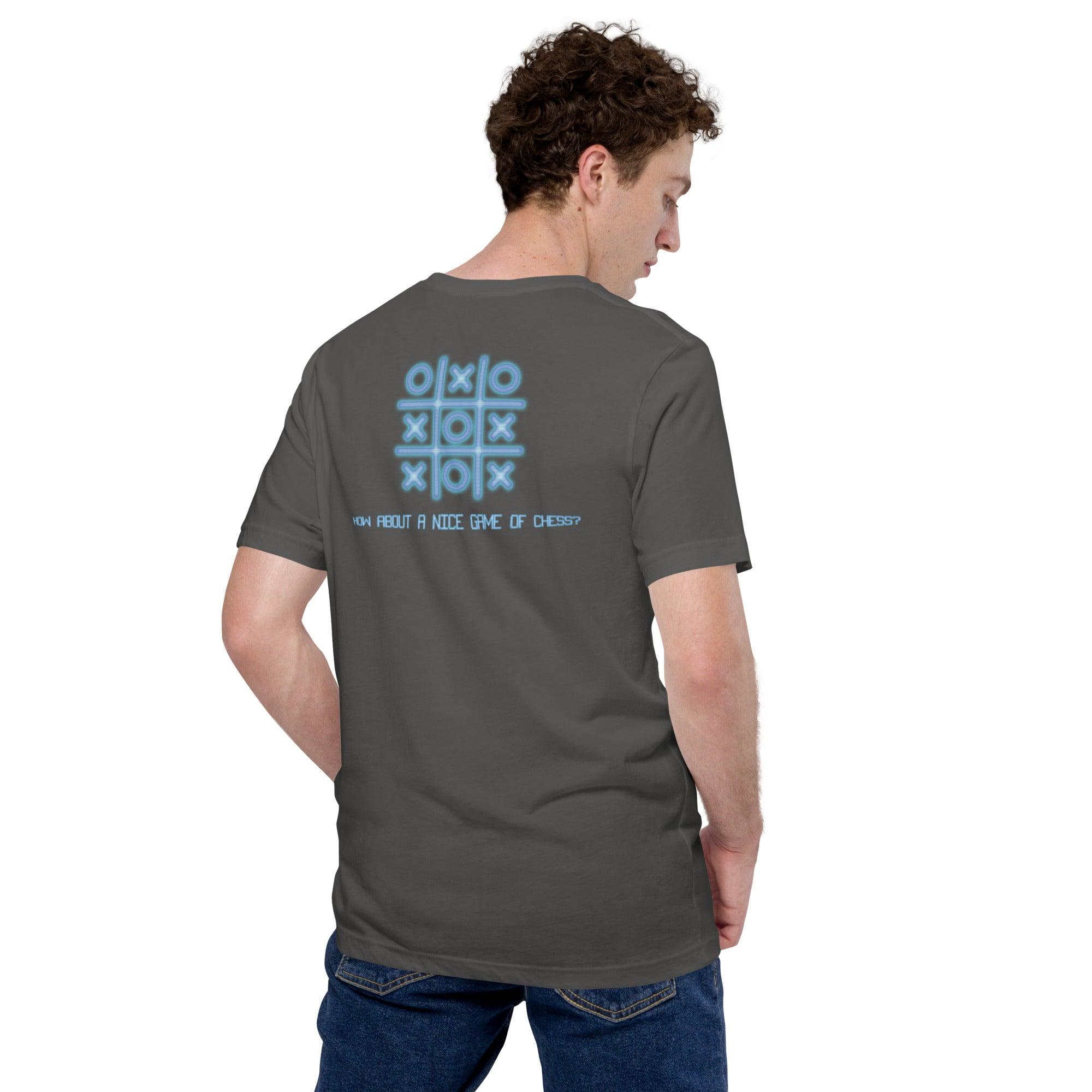 How About a Nice Game Of Chess? Unisex t-shirt (BACK) VAWDesigns