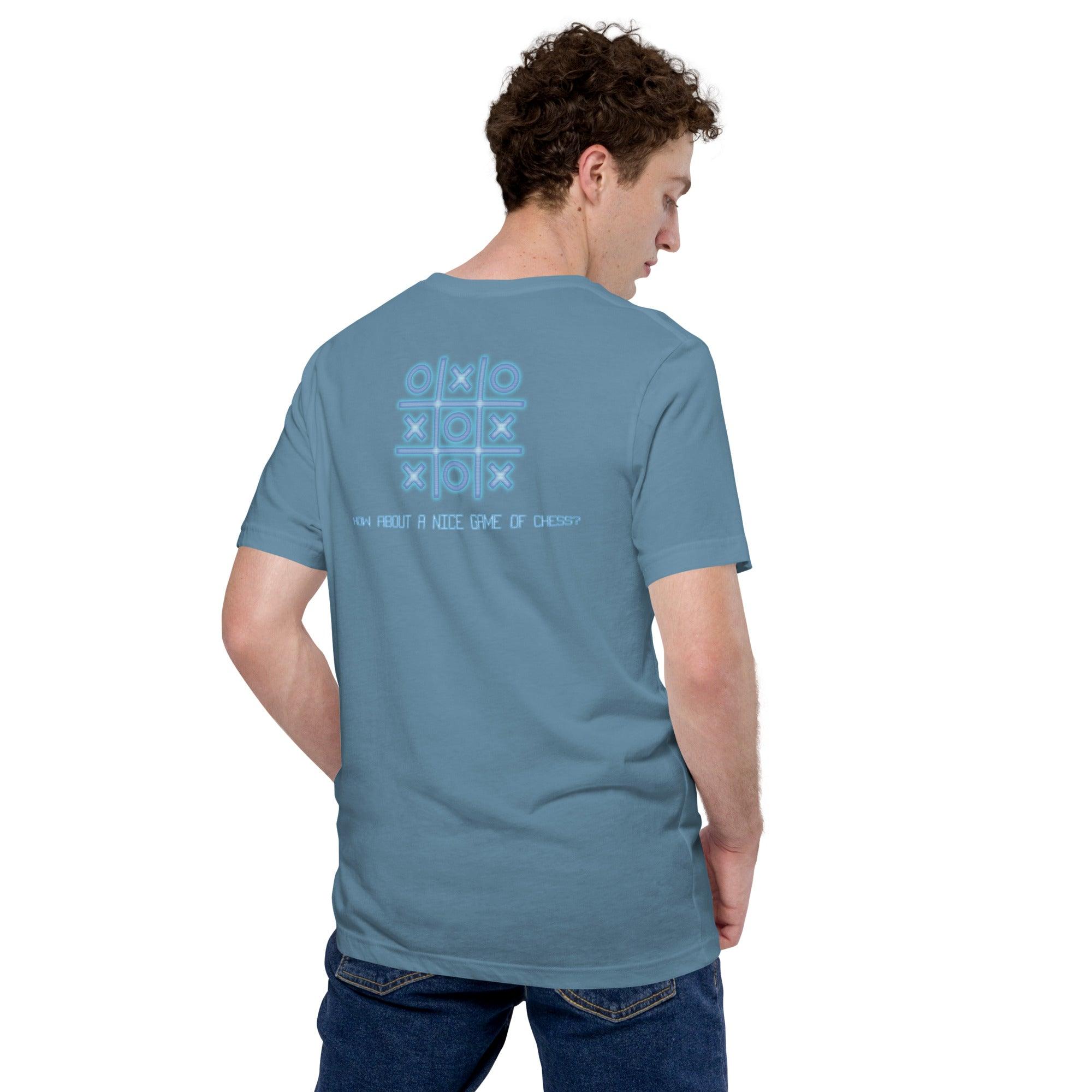 How About a Nice Game Of Chess? Unisex t-shirt (BACK) VAWDesigns