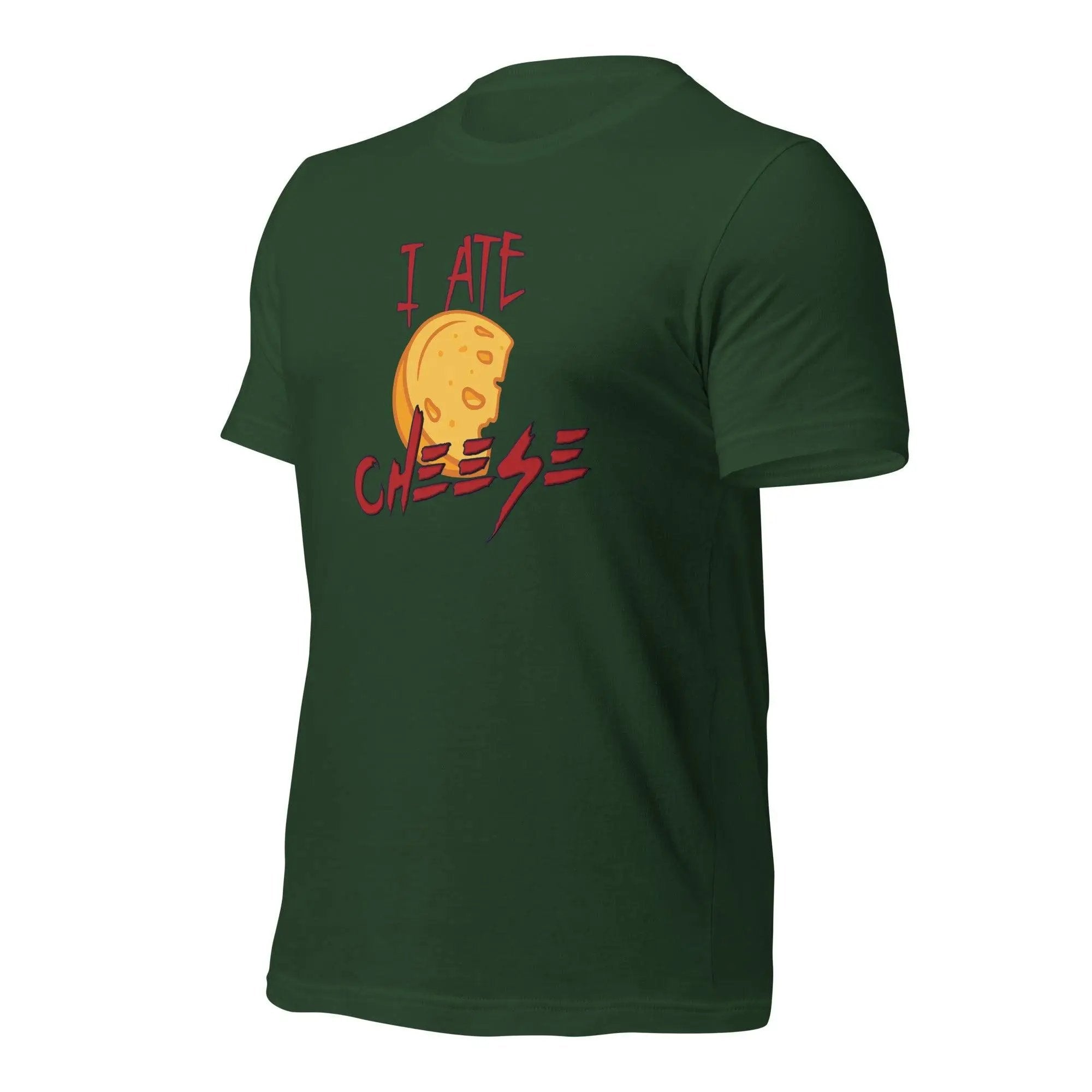 I Ate Cheese! Unisex t-shirt VAWDesigns
