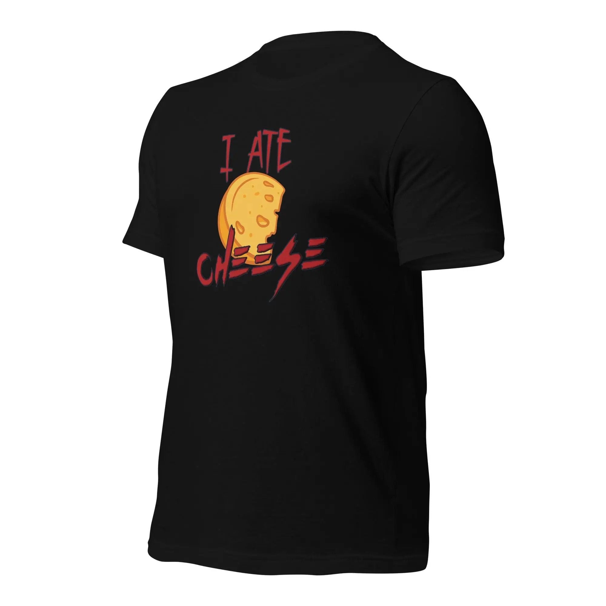 I Ate Cheese! Unisex t-shirt VAWDesigns