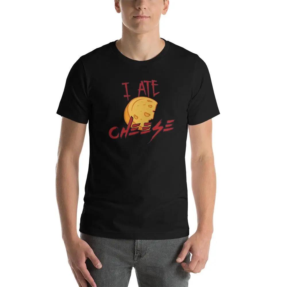 I Ate Cheese! Unisex t-shirt VAWDesigns