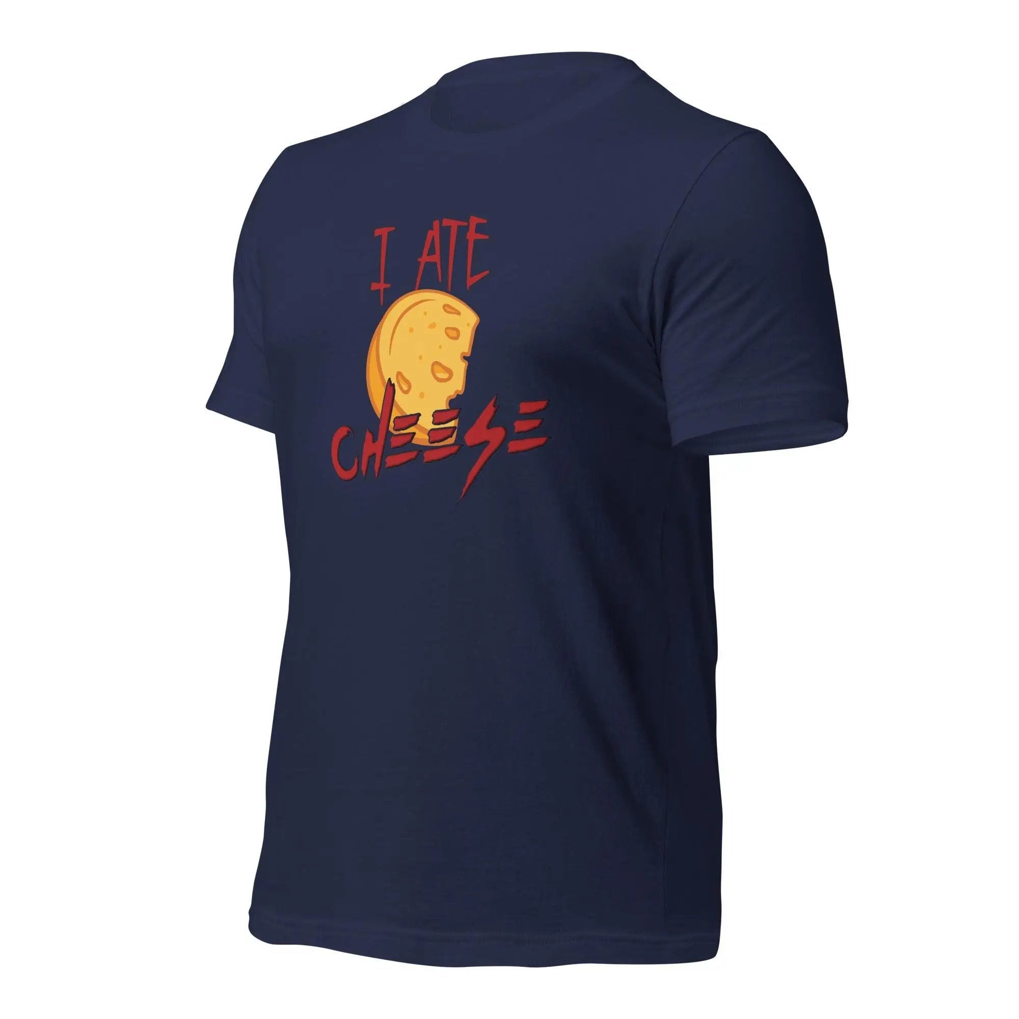 I Ate Cheese! Unisex t-shirt VAWDesigns