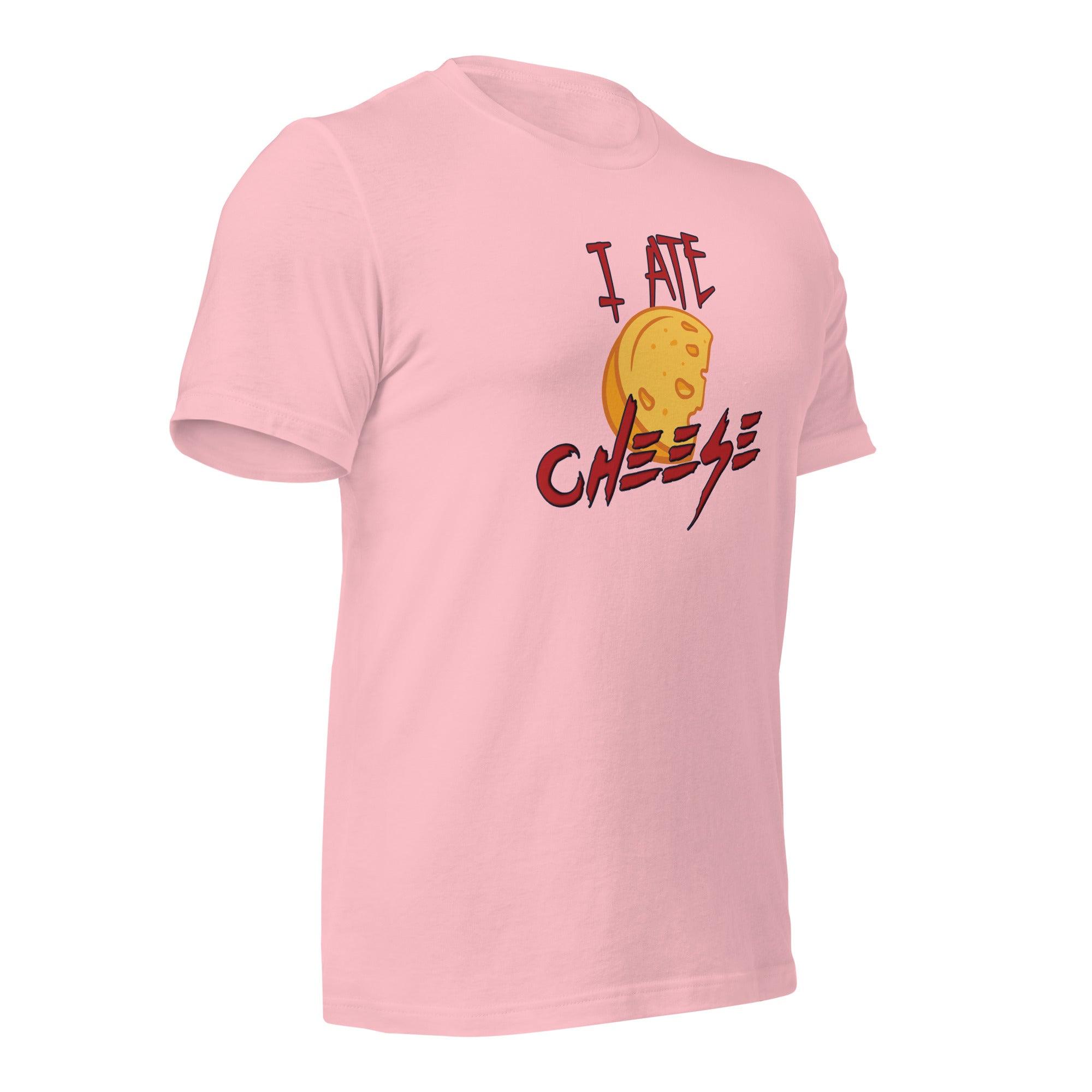 I Ate Cheese! Unisex t-shirt VAWDesigns