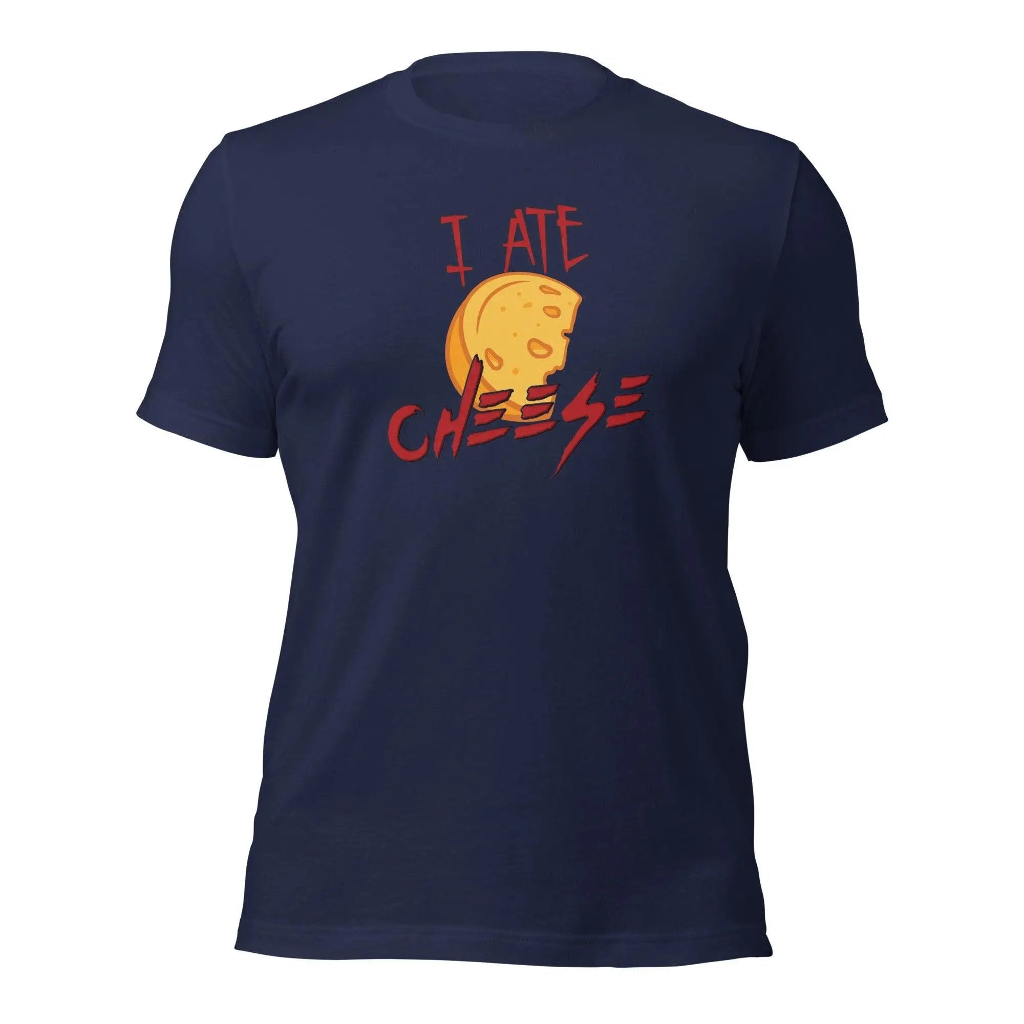 I Ate Cheese! Unisex t-shirt VAWDesigns