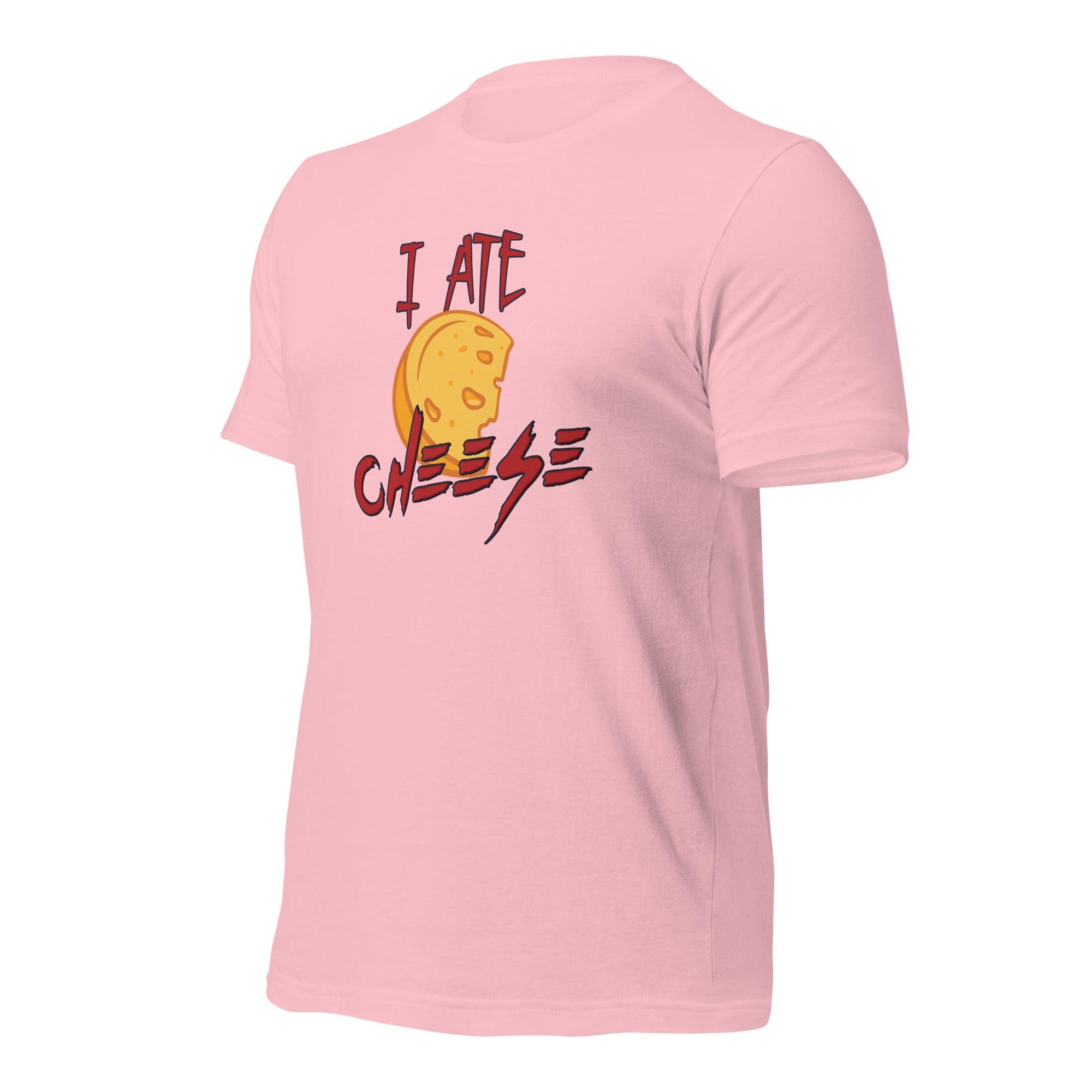 I Ate Cheese! Unisex t-shirt VAWDesigns