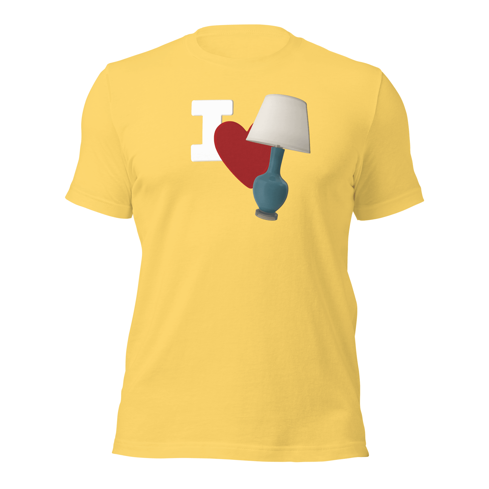 I Love Lamp Unisex t-shirt VAWDesigns