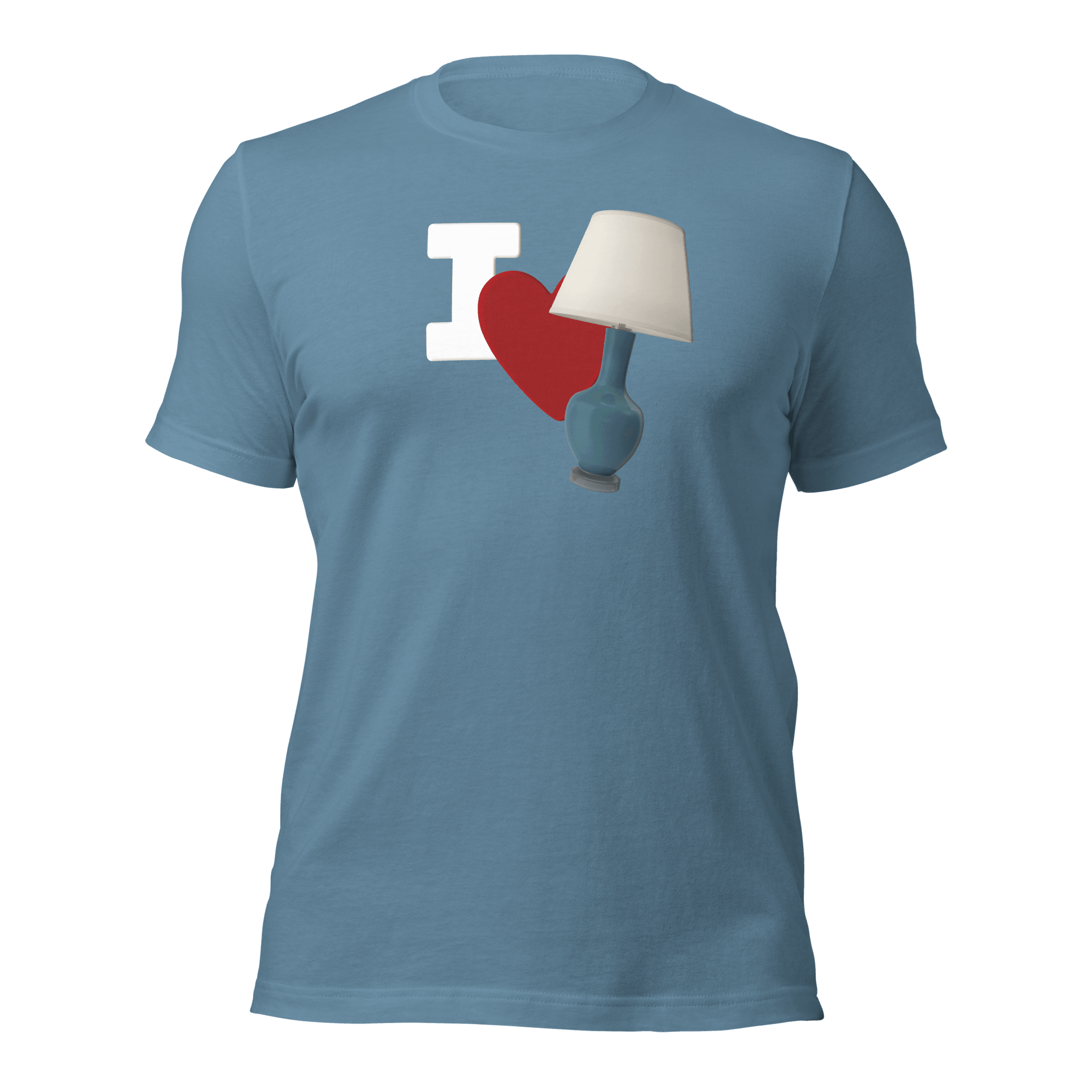I Love Lamp Unisex t-shirt VAWDesigns