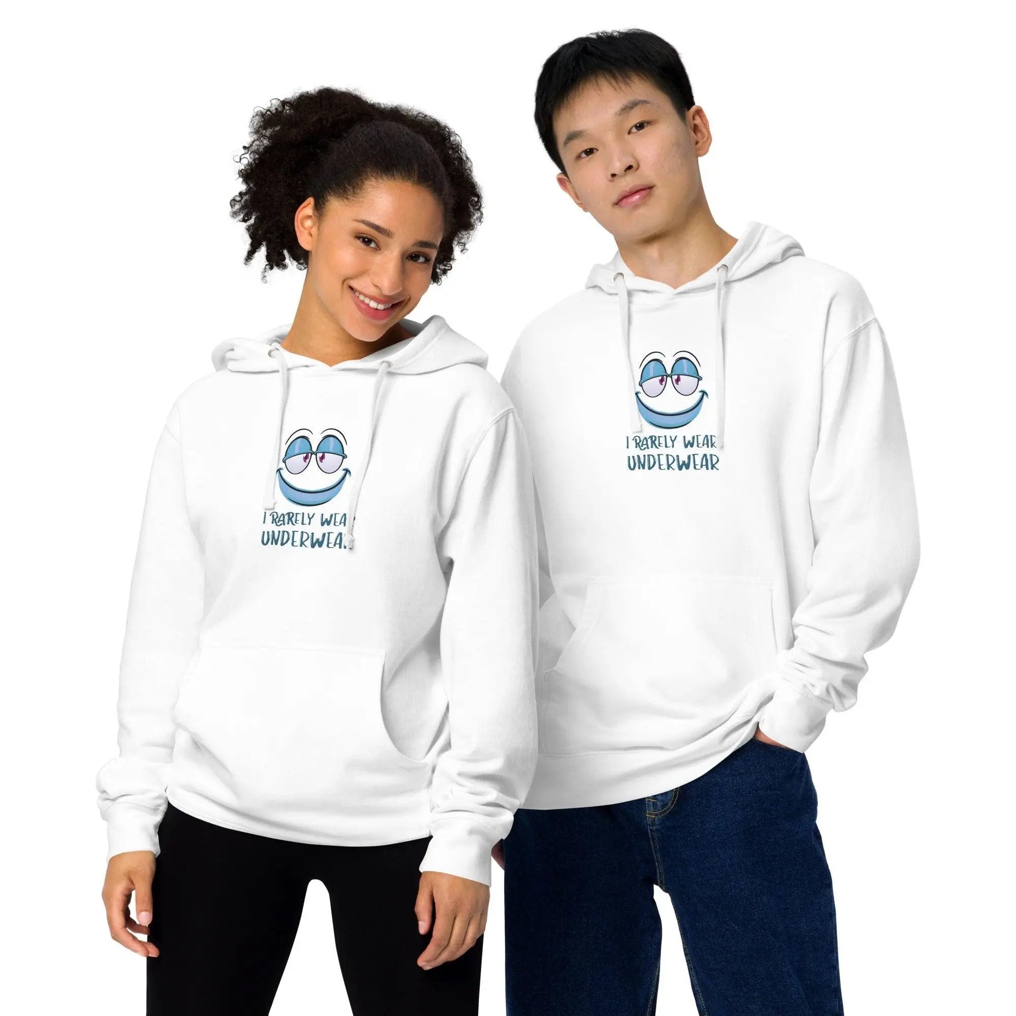 I Rarely Wear Underwear Unisex Hoodie VAWDesigns