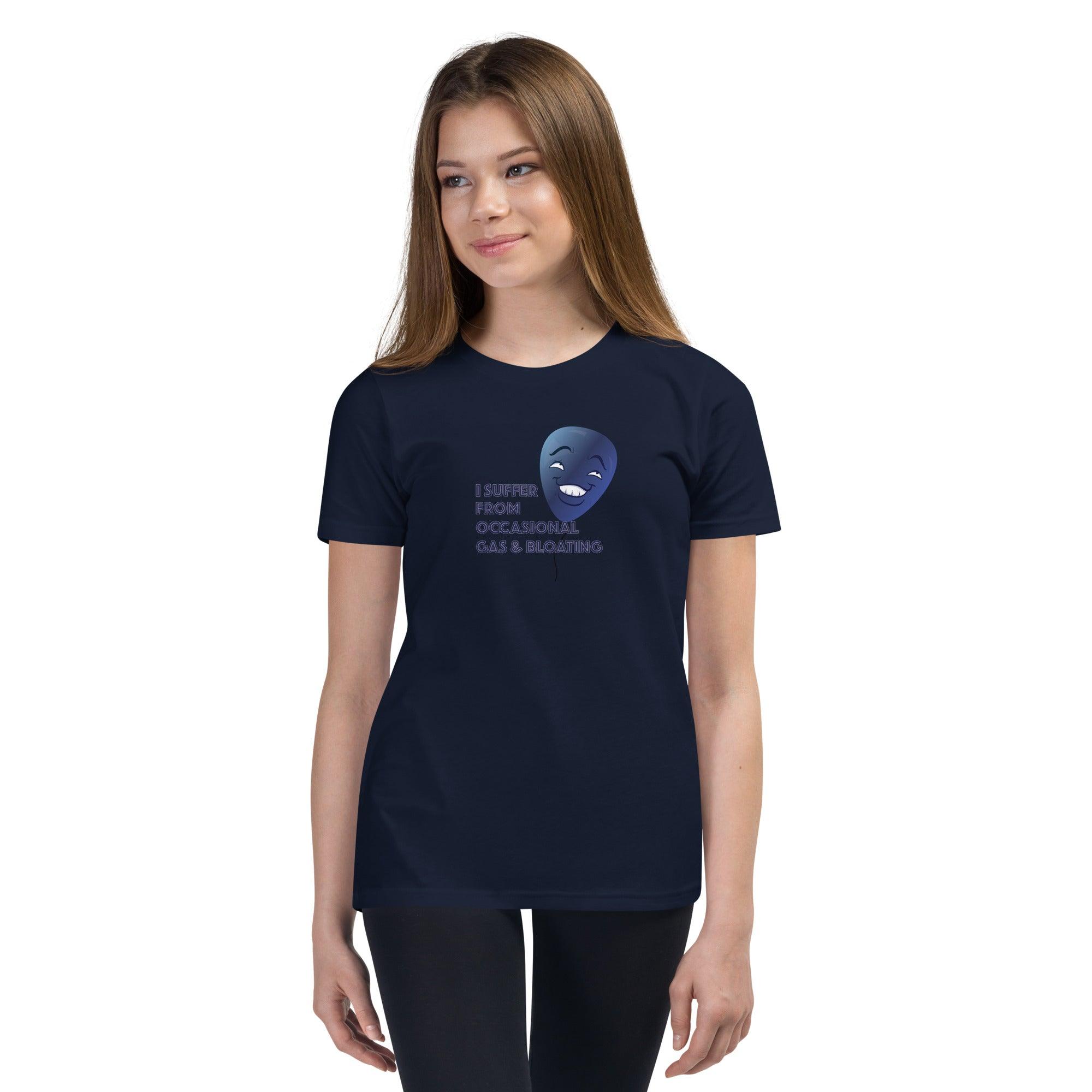 I Suffer From Occasional Gas and Bloating Youth T-Shirt VAWDesigns