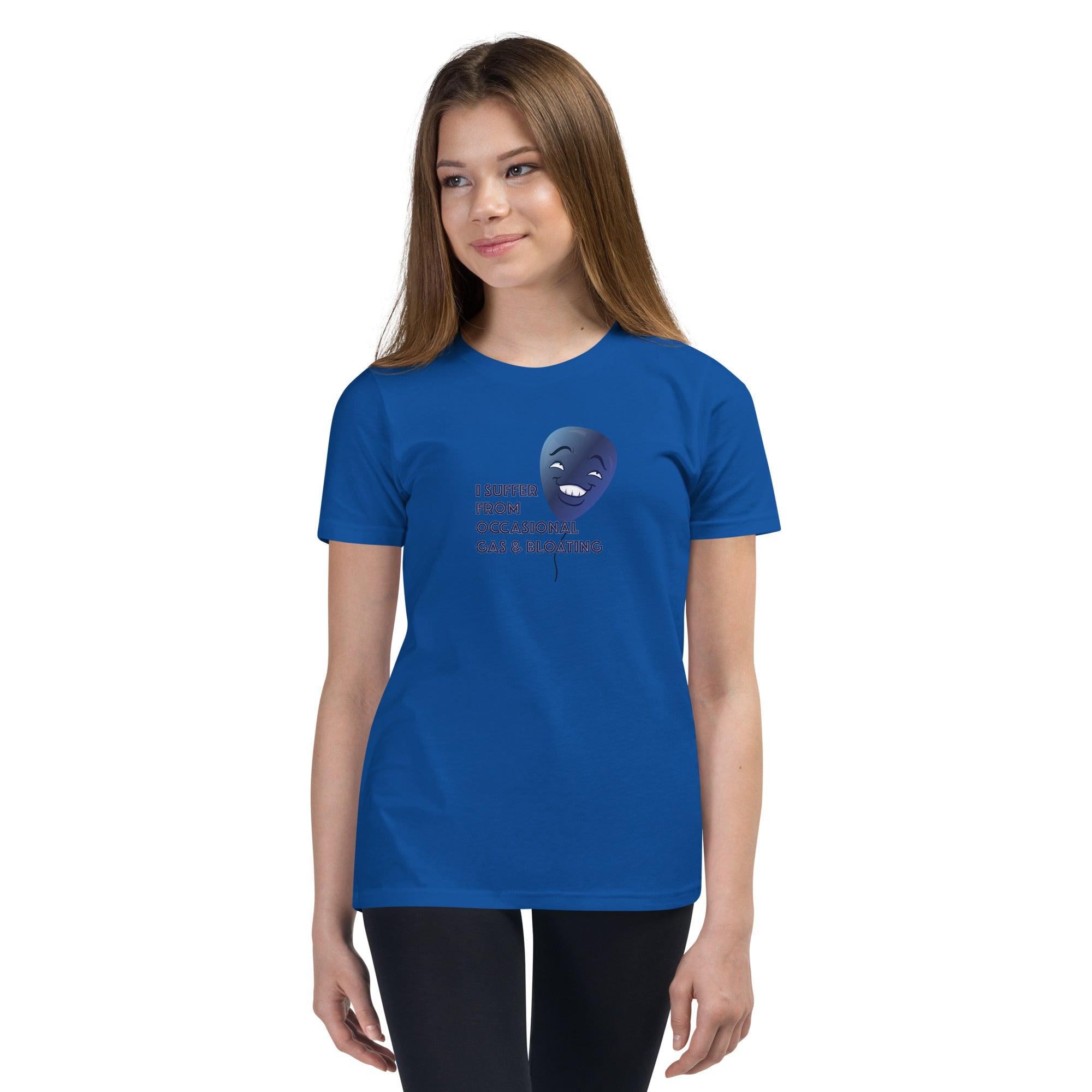 I Suffer From Occasional Gas and Bloating Youth T-Shirt VAWDesigns