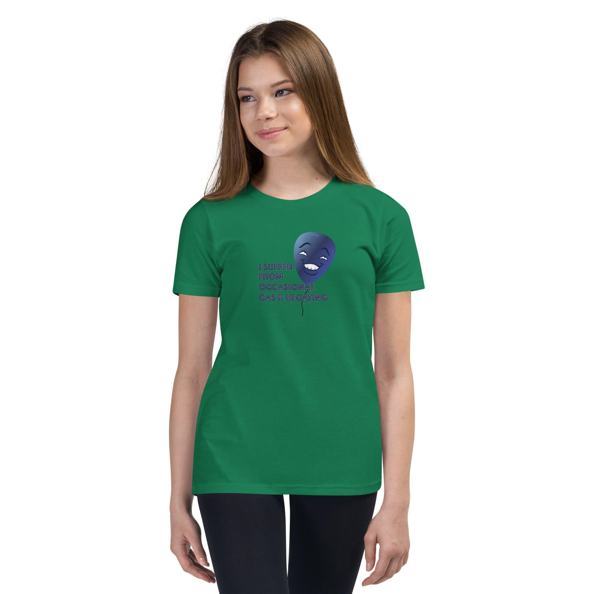 I Suffer From Occasional Gas and Bloating Youth T-Shirt VAWDesigns
