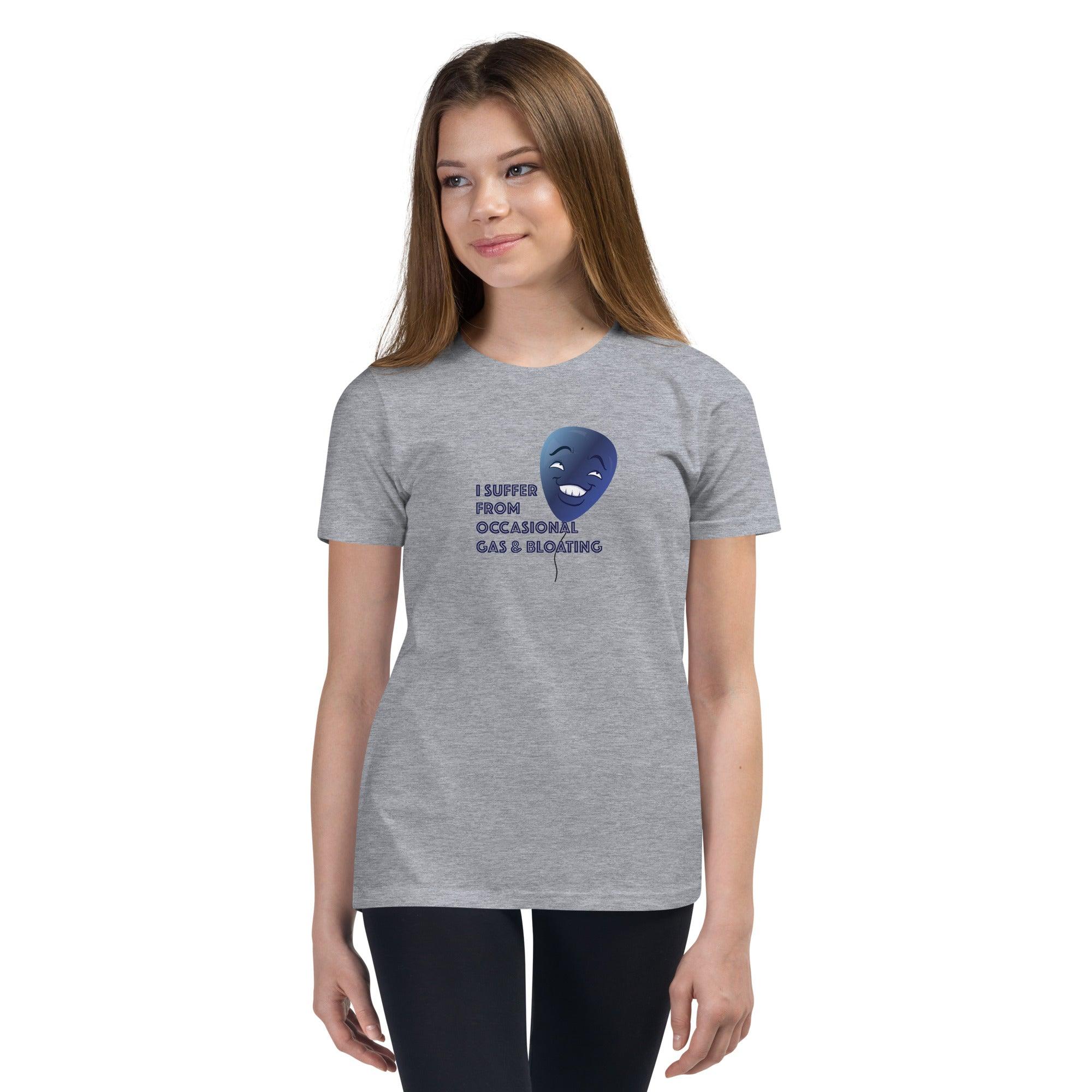 I Suffer From Occasional Gas and Bloating Youth T-Shirt VAWDesigns