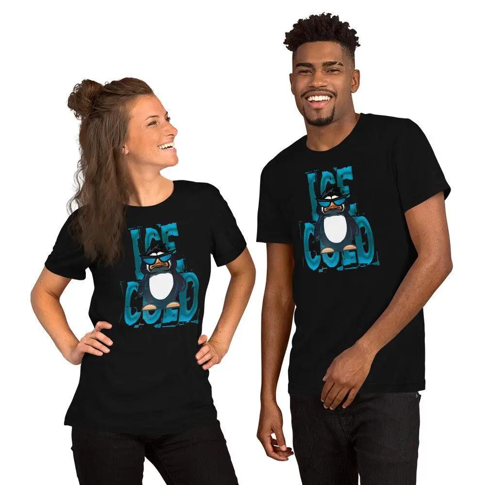 Ice Cold Unisex t-shirt VAWDesigns
