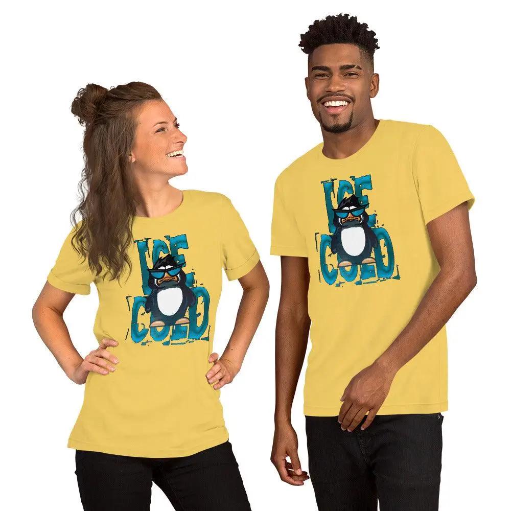 Ice Cold Unisex t-shirt VAWDesigns