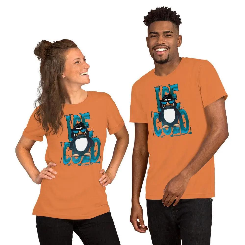 Ice Cold Unisex t-shirt VAWDesigns