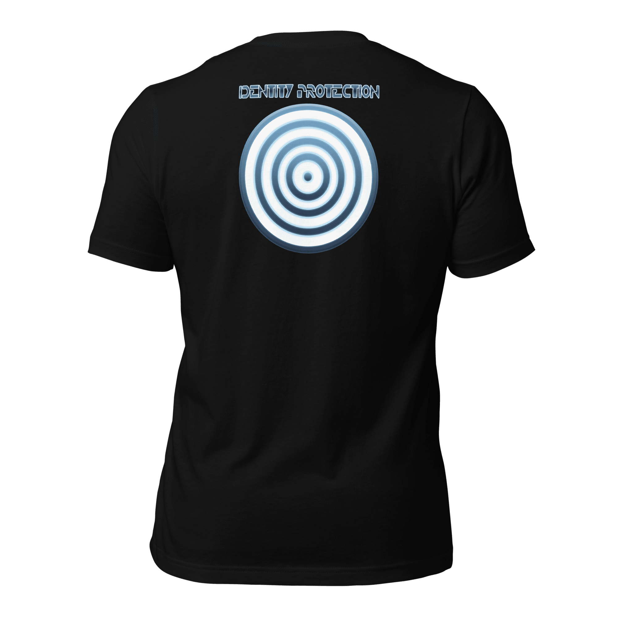 Identity Protection Unisex t-shirt (BACK) VAWDesigns