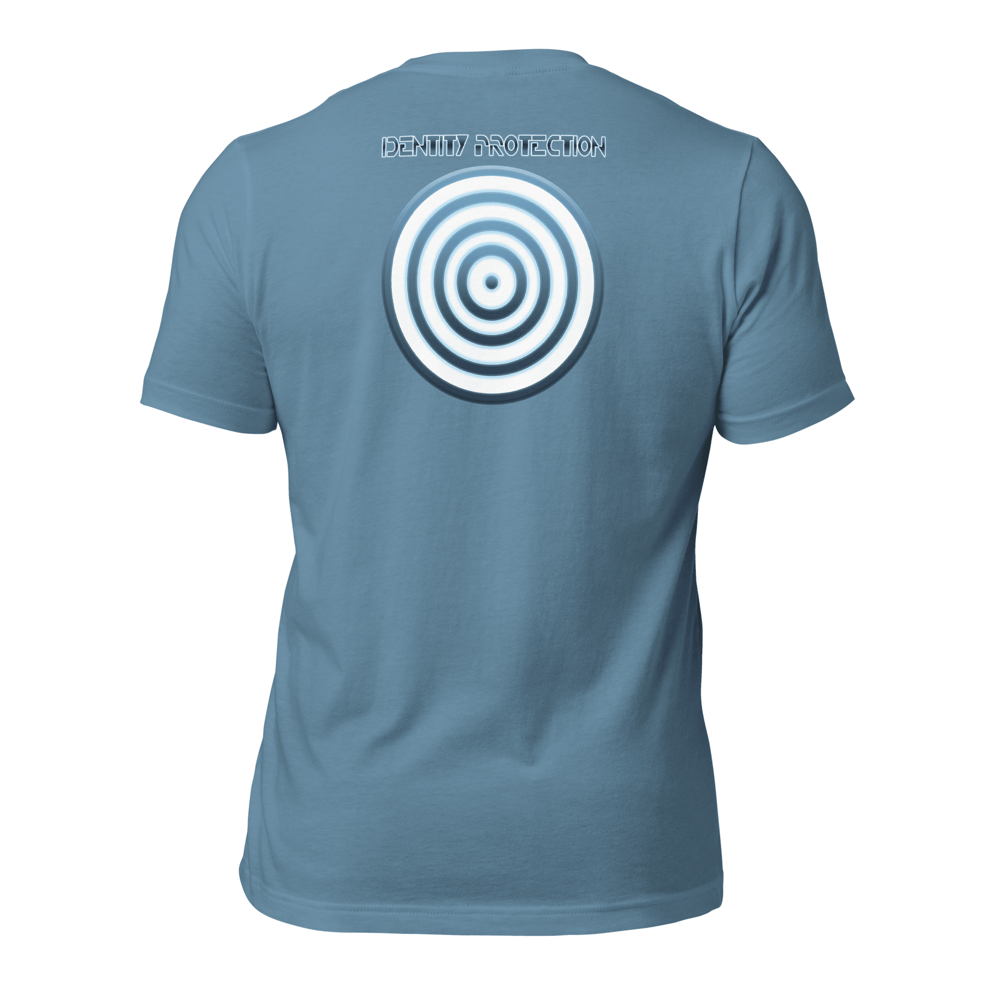 Identity Protection Unisex t-shirt (BACK) VAWDesigns