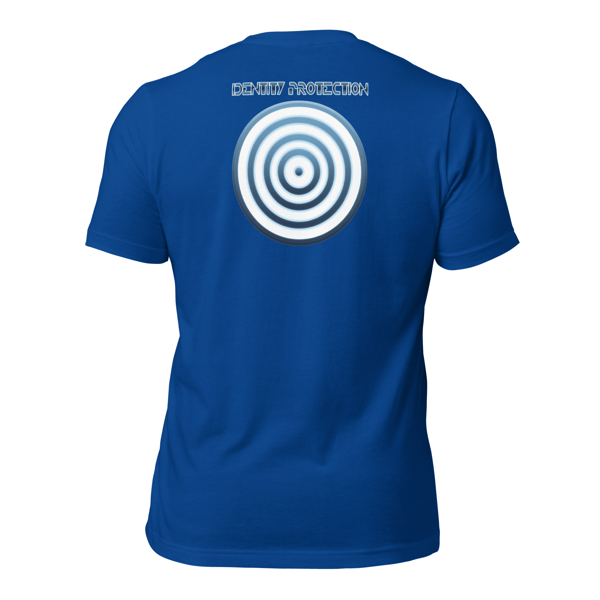 Identity Protection Unisex t-shirt (BACK) VAWDesigns