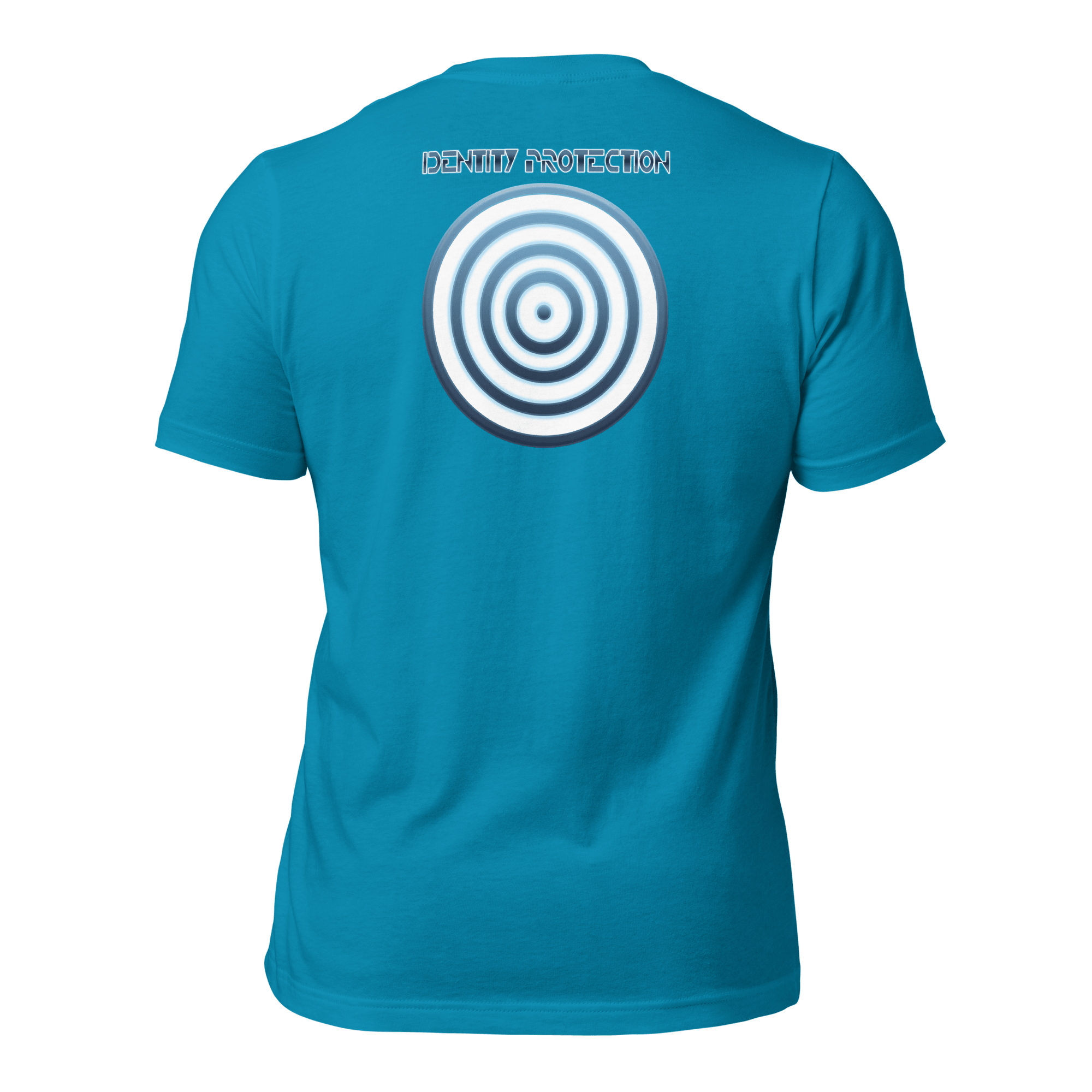 Identity Protection Unisex t-shirt (BACK) VAWDesigns