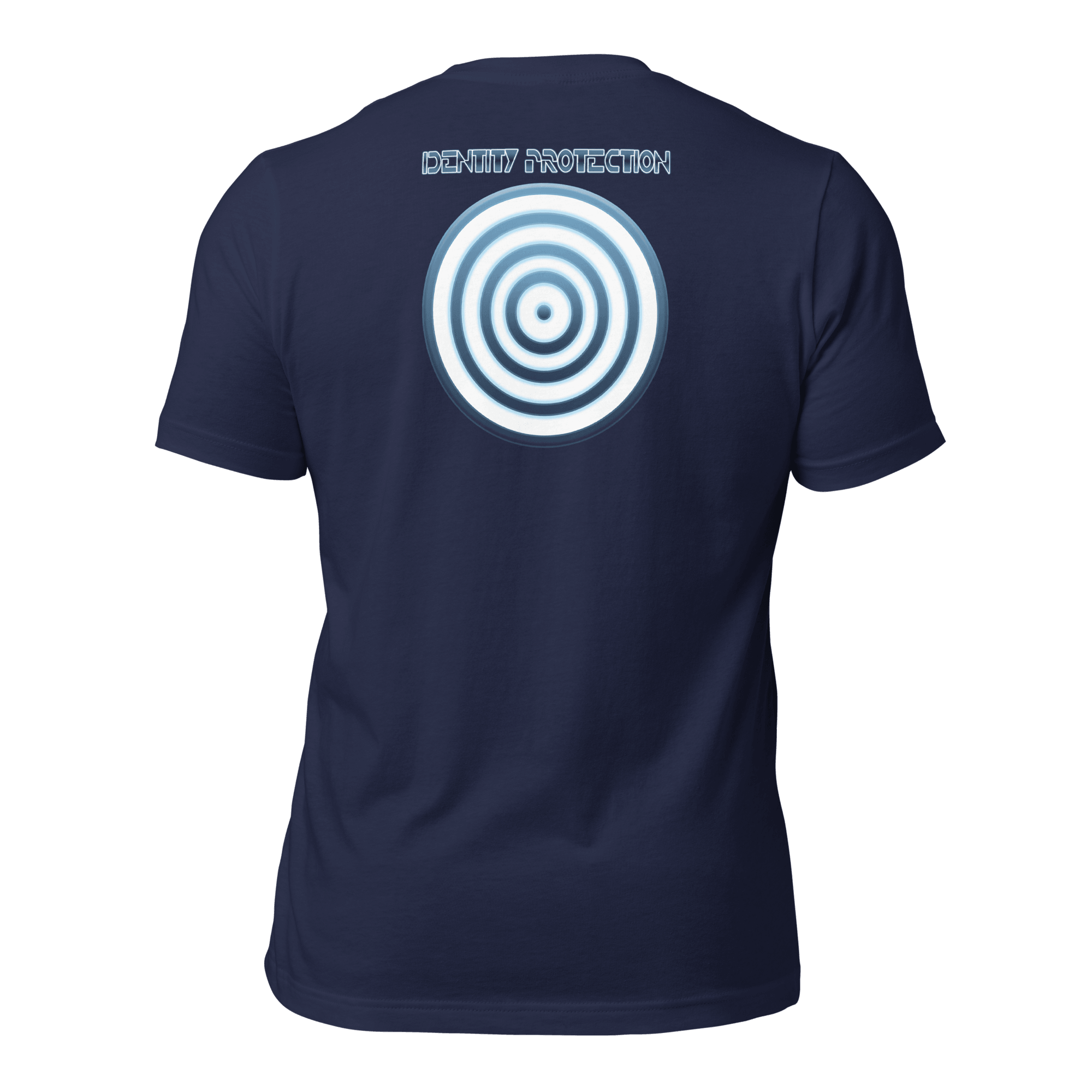 Identity Protection Unisex t-shirt (BACK) VAWDesigns