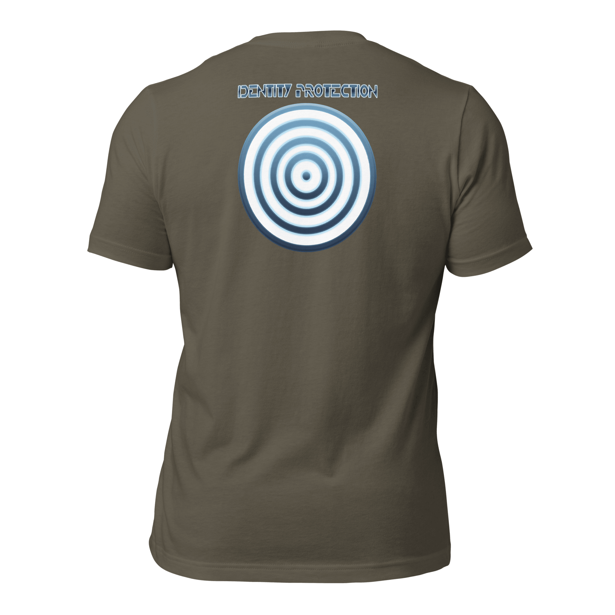 Identity Protection Unisex t-shirt (BACK) VAWDesigns