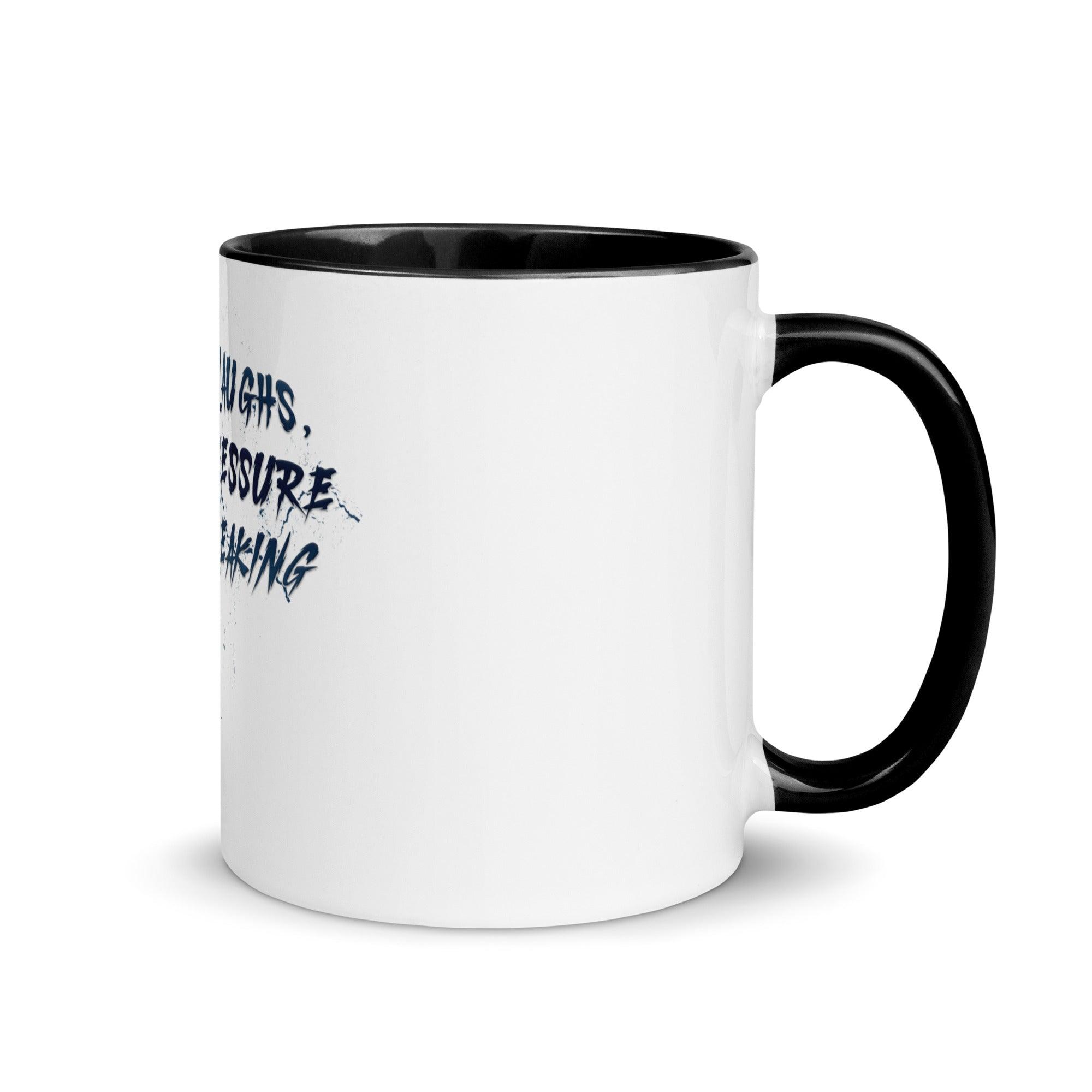 Insanity Laughs Under Pressure Mug VAWDesigns