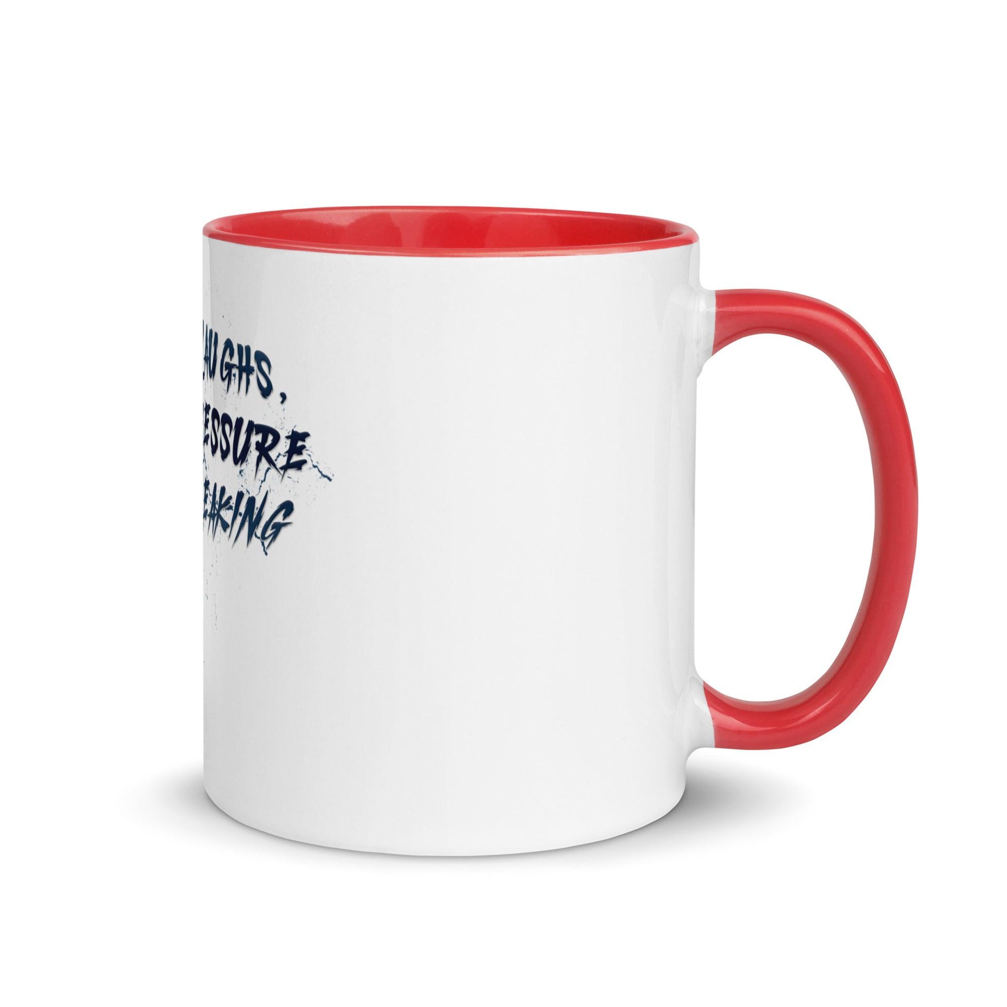 Insanity Laughs Under Pressure Mug VAWDesigns