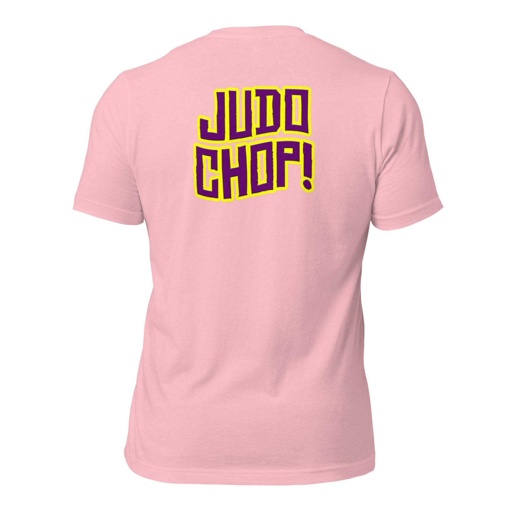 Judo Chop! Unisex t-shirt (BACK) VAWDesigns
