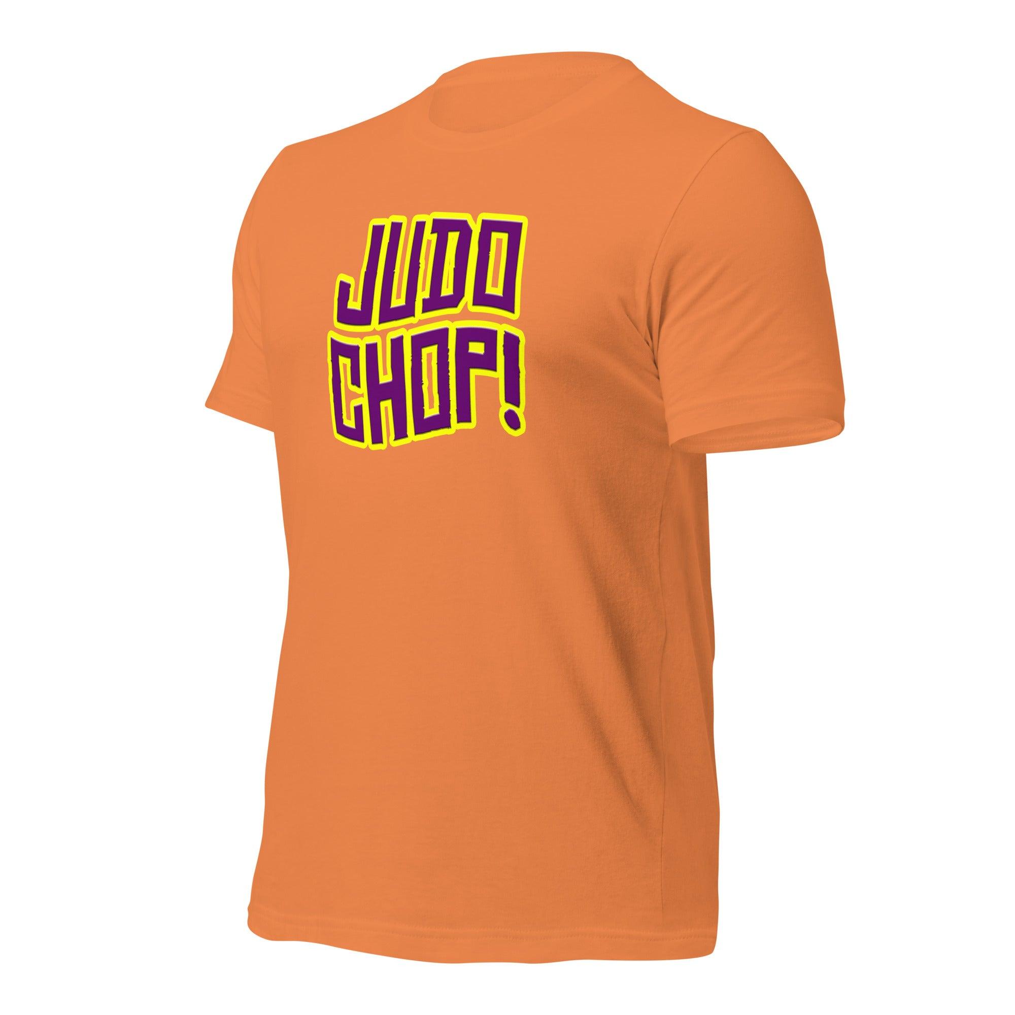 Judo Chop! Unisex t-shirt VAWDesigns