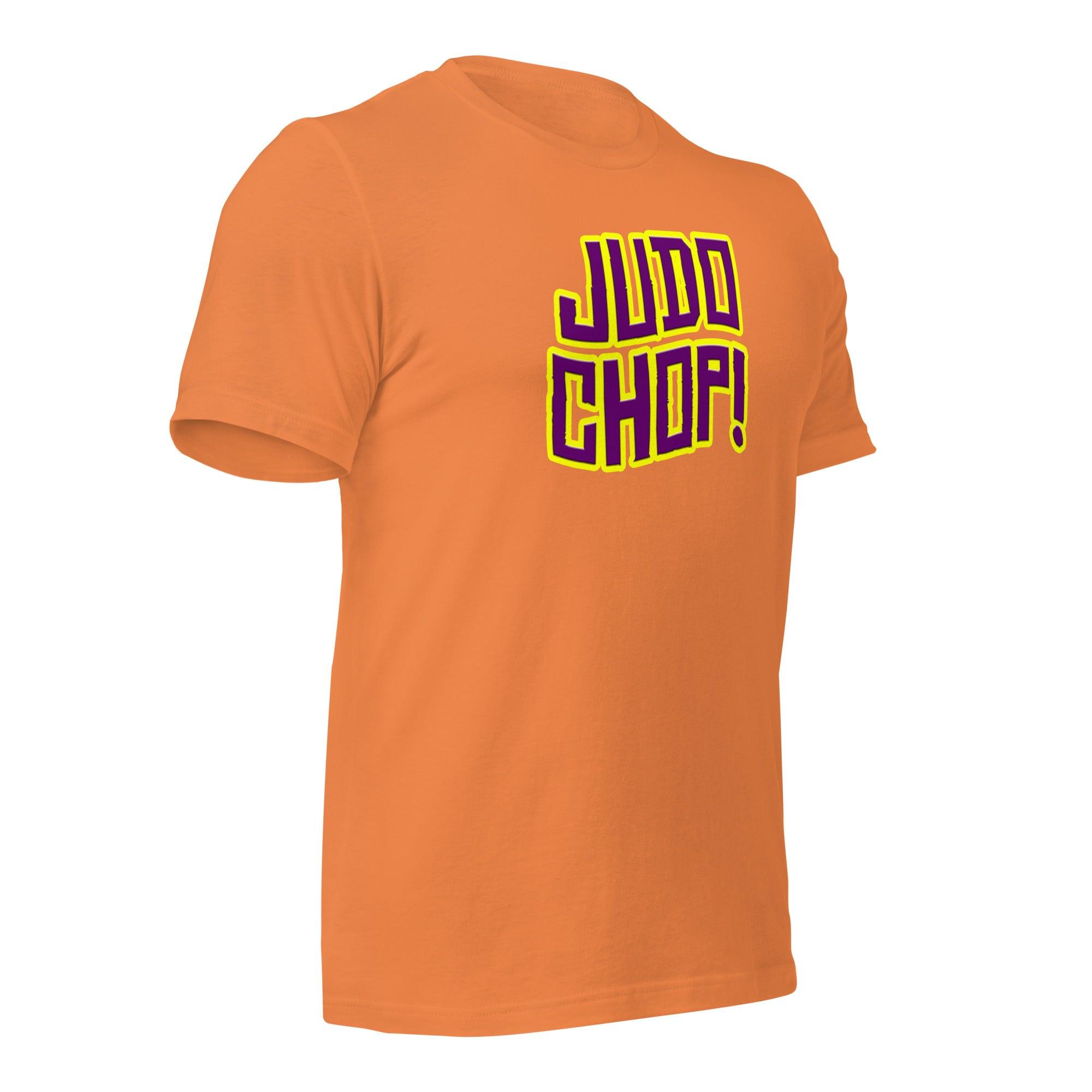 Judo Chop! Unisex t-shirt VAWDesigns